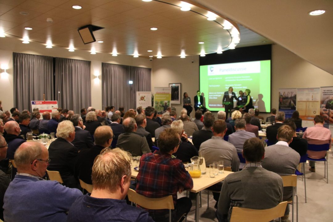 Hoge opkomst bijeenkomst over 'Duurzame energie in de Greenport'