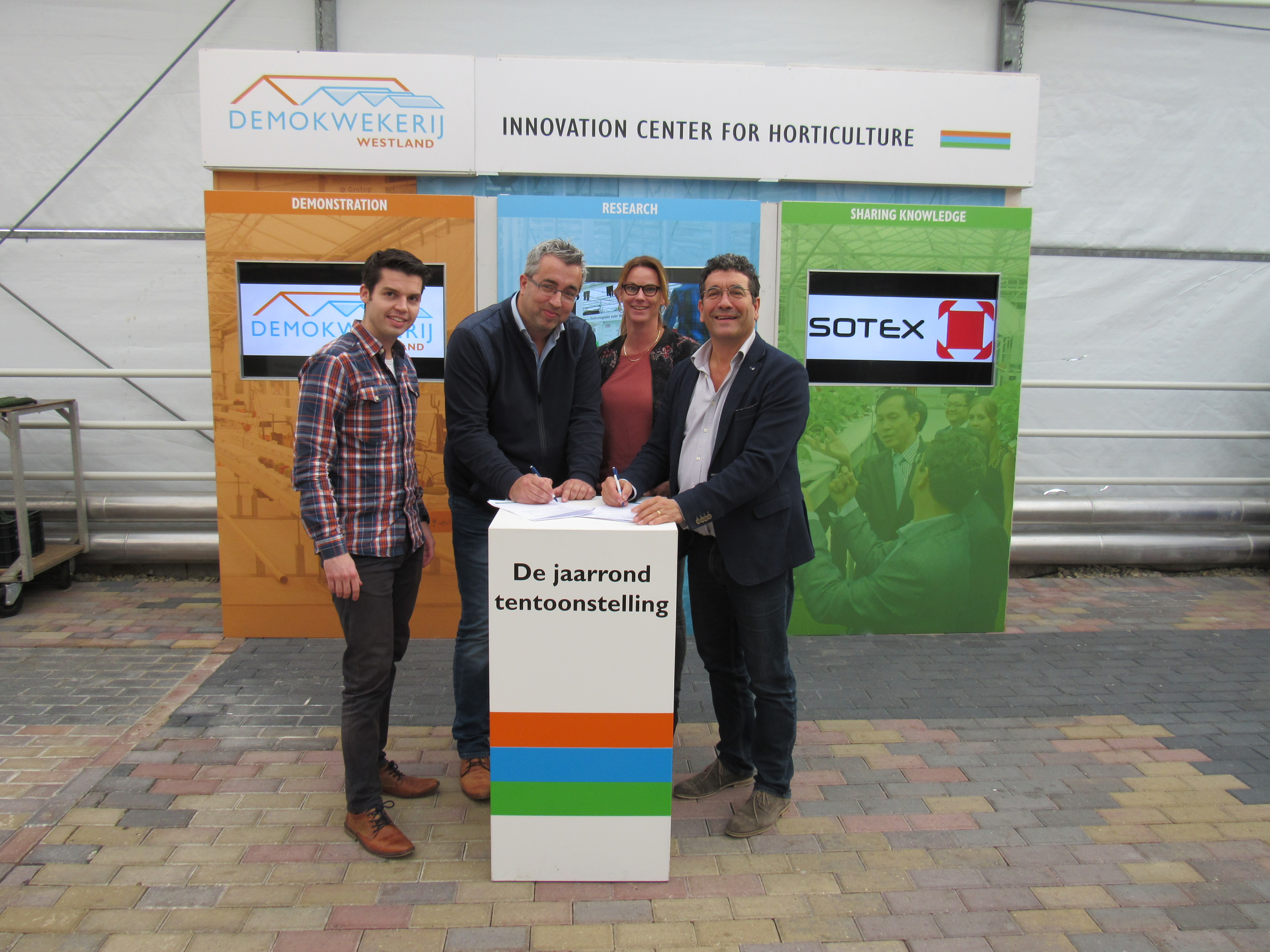 Verbindende kracht van Demokwekerij Westland