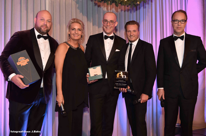 Postillion-directeur Erik-Jan Ginjaar ontvangt fCN Gassan Jewel Award 2016