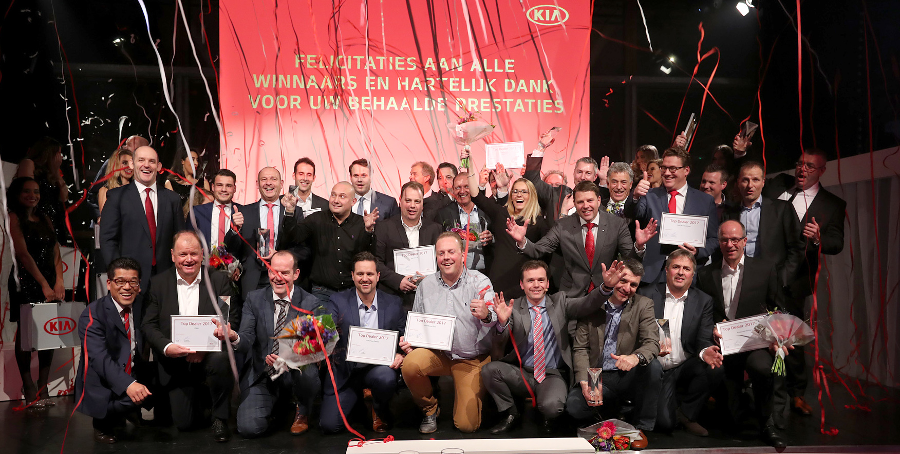 Kia-dealers Durmi Auto en Havik Auto bekroond met ‘Top Dealer Award 2017’