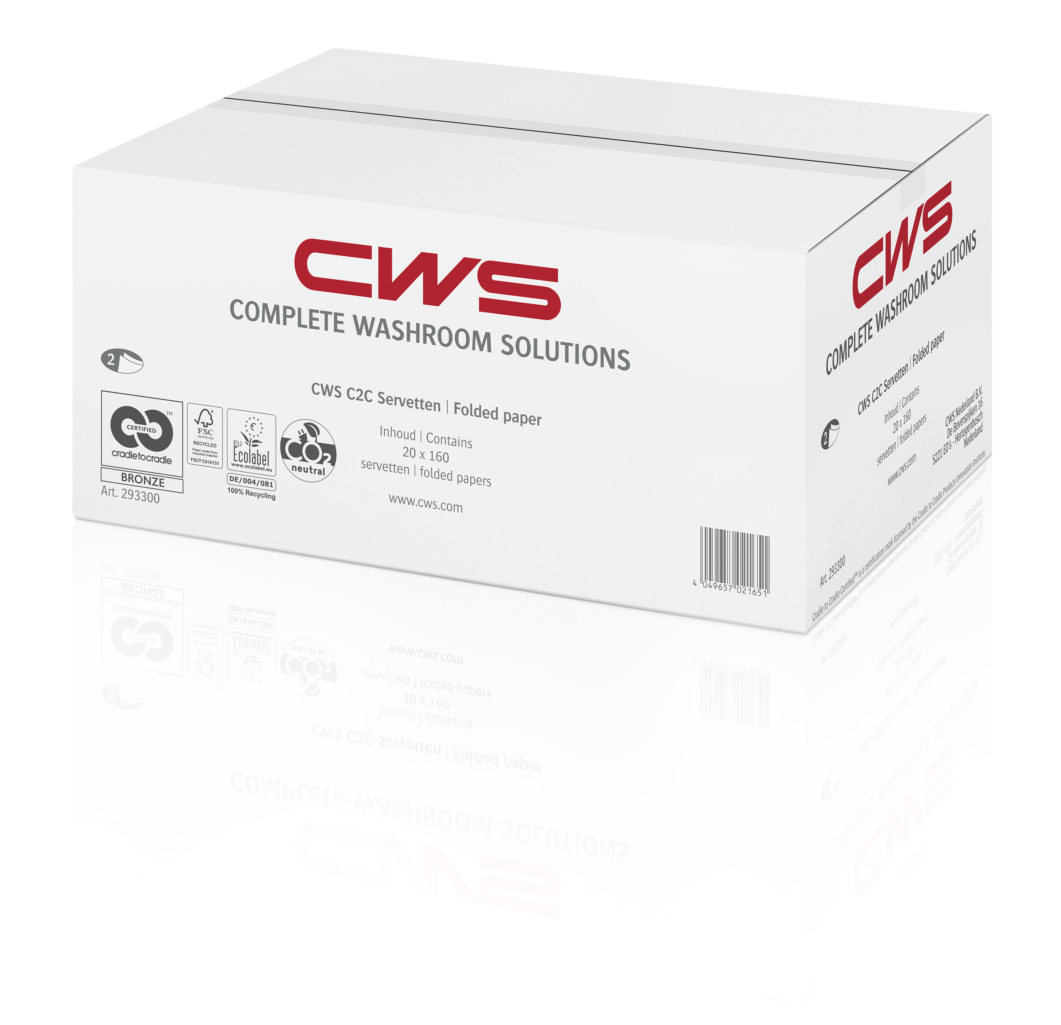 CWS Nederland introduceert Cradle to Cradle papier onder eigen merknaam