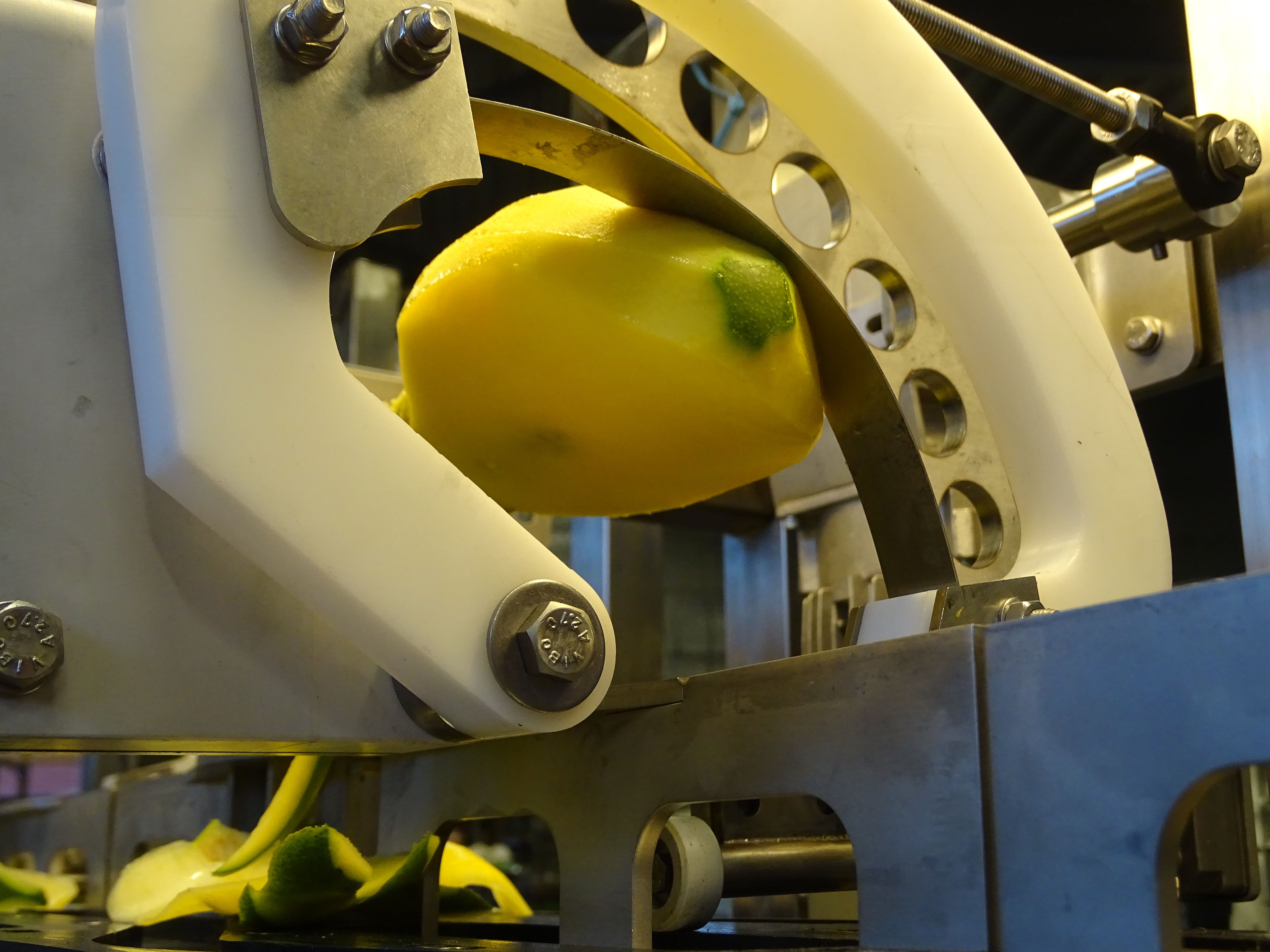 Mango Peeler-de-Cheeker van ZTI smart machines genomineerd voor Fruit Logistica Innovation Award (FLIA)