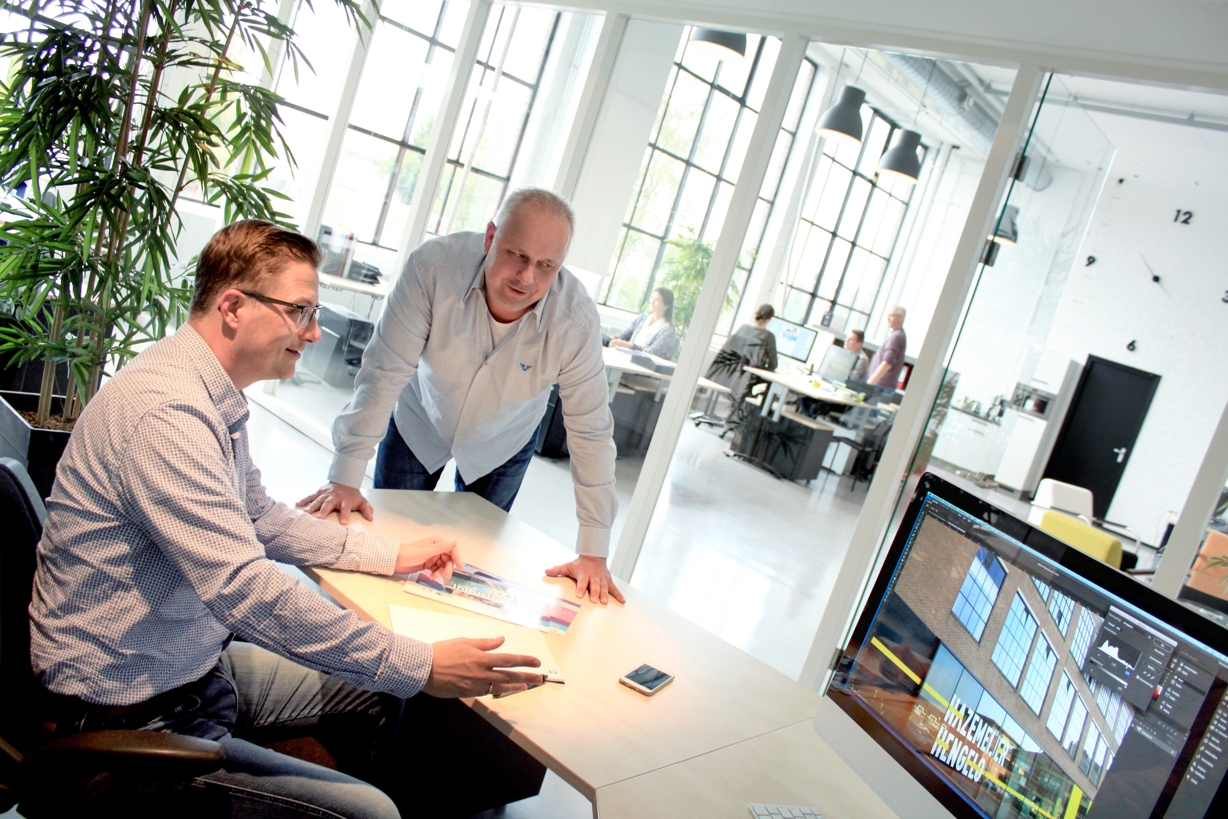 Geweldig, die industriële sfeer!