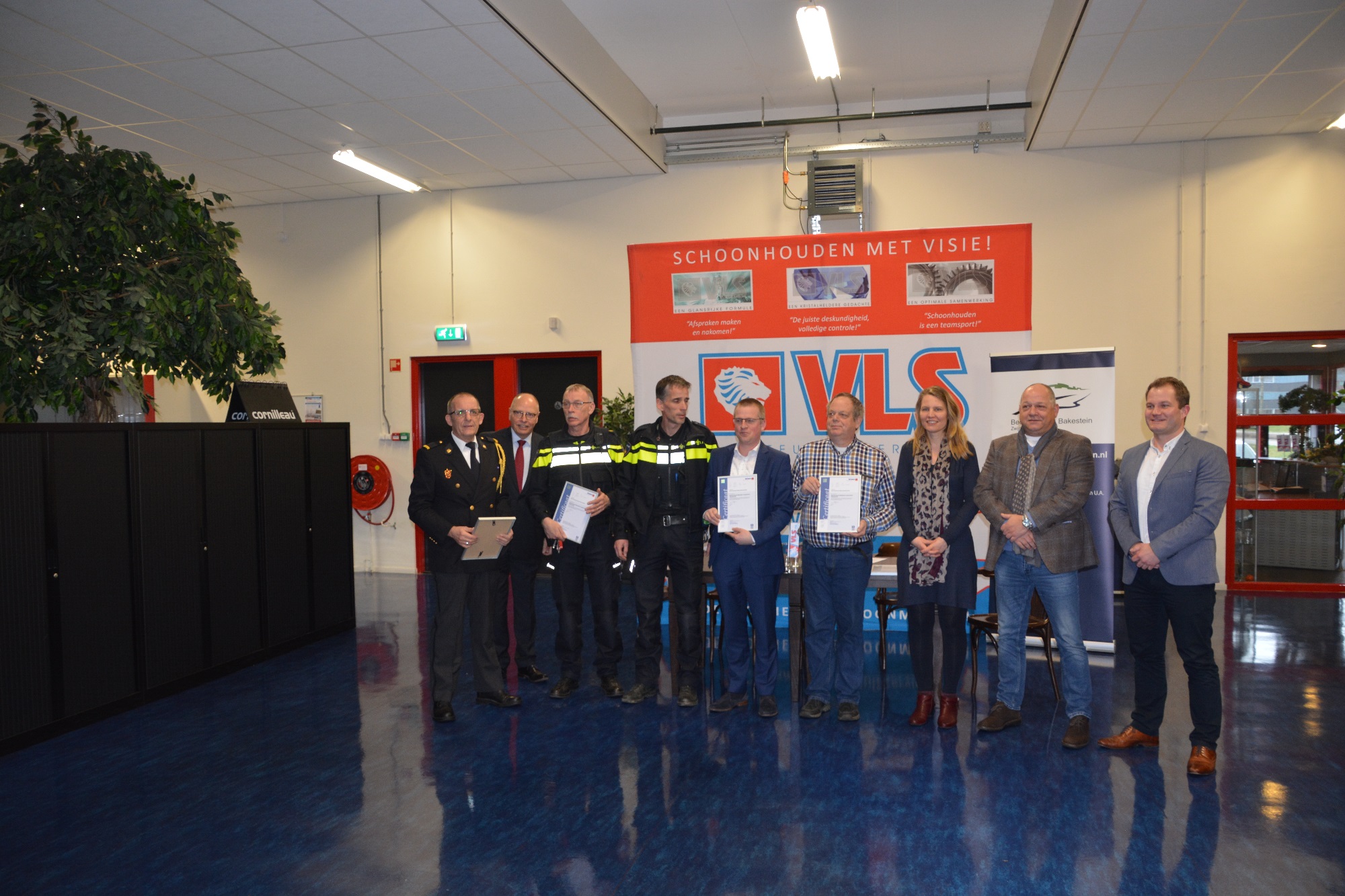 Bedrijvenpark Bakestein behaalt Keurmerk Veilig Ondernemen