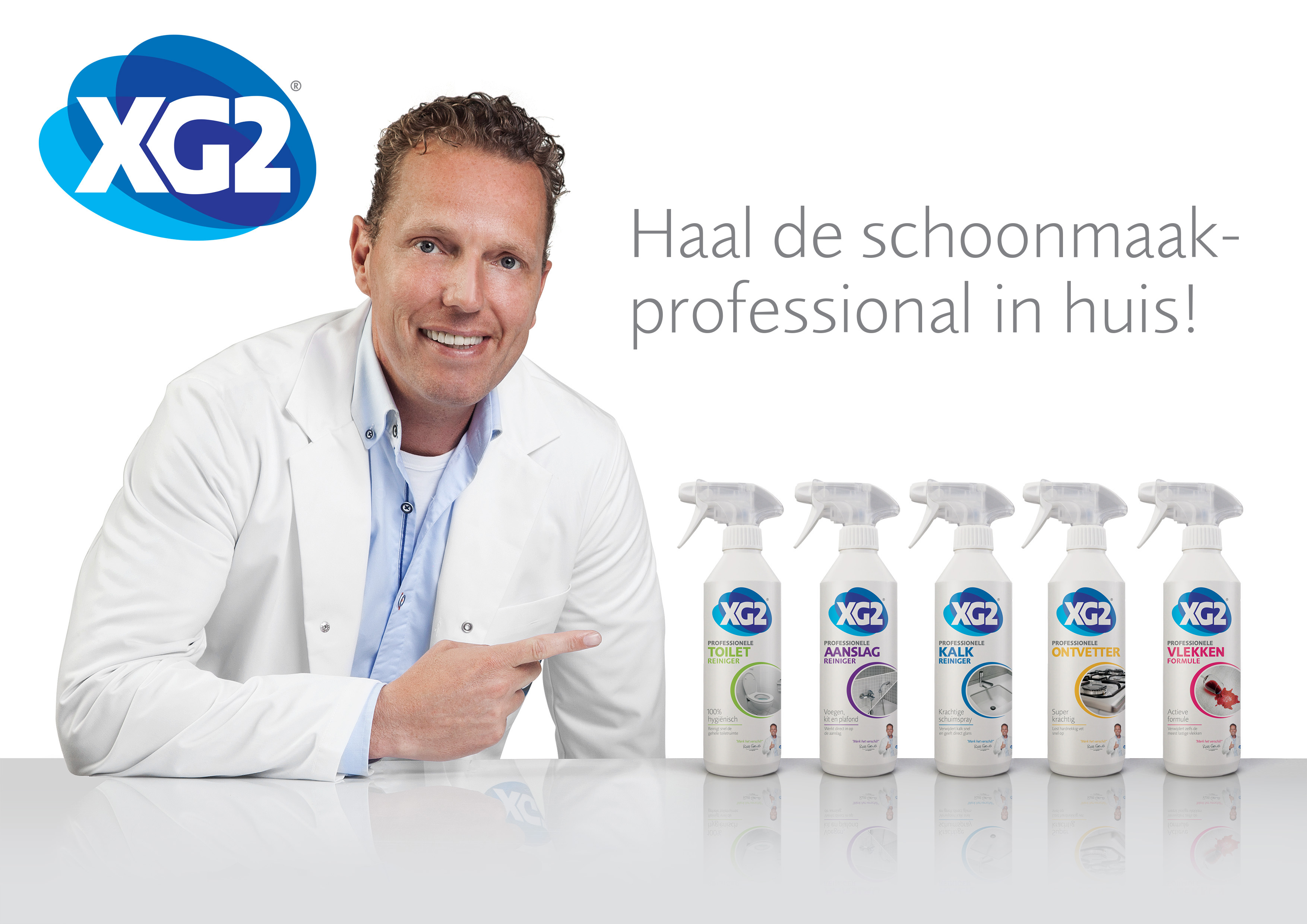 Rob Geus onthult nieuwe schoonmaaklijn in Amsterdam