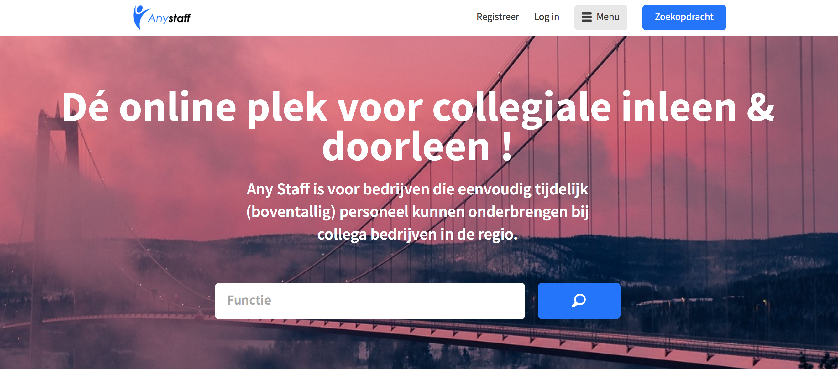Any Staff is de plek waar bedrijven personeel kunnen aanbieden of aanvragen