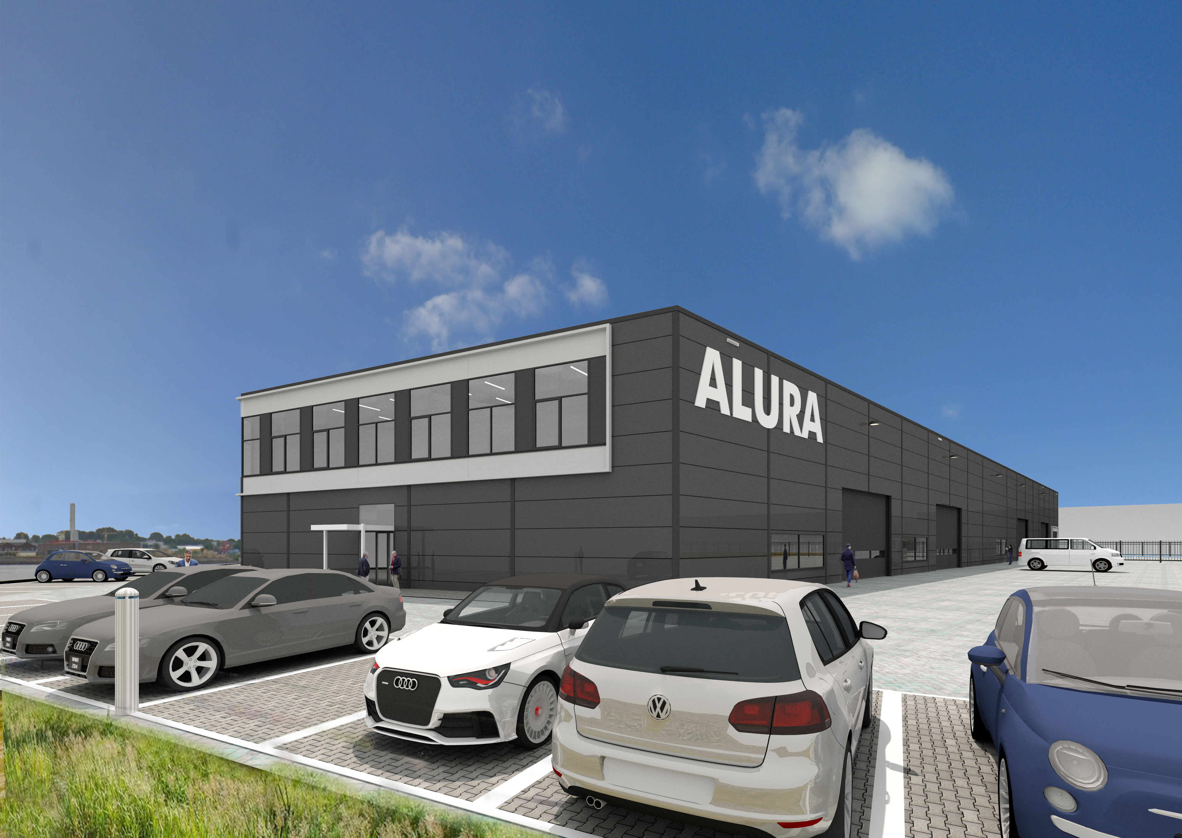 DHG verhuurt herontwikkelde bedrijfsruimte aan Alura Hekwerk in Dordrecht