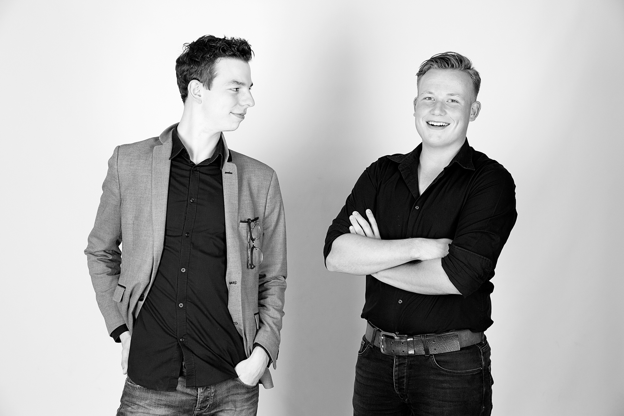 De frisse blik van de jongens