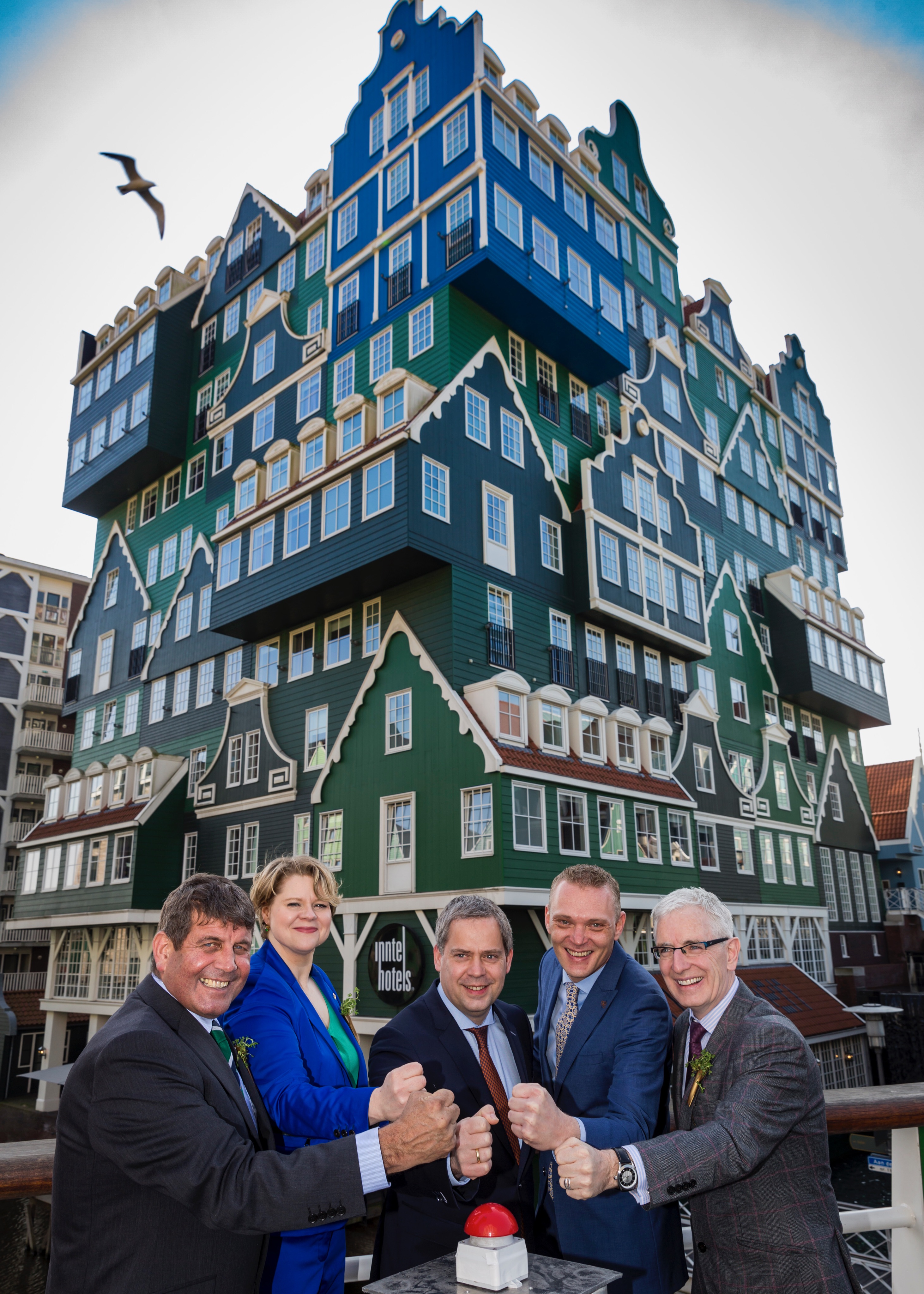 Inntel Hotels Zaandam kleurt groen voor St. Patrick’s Day
