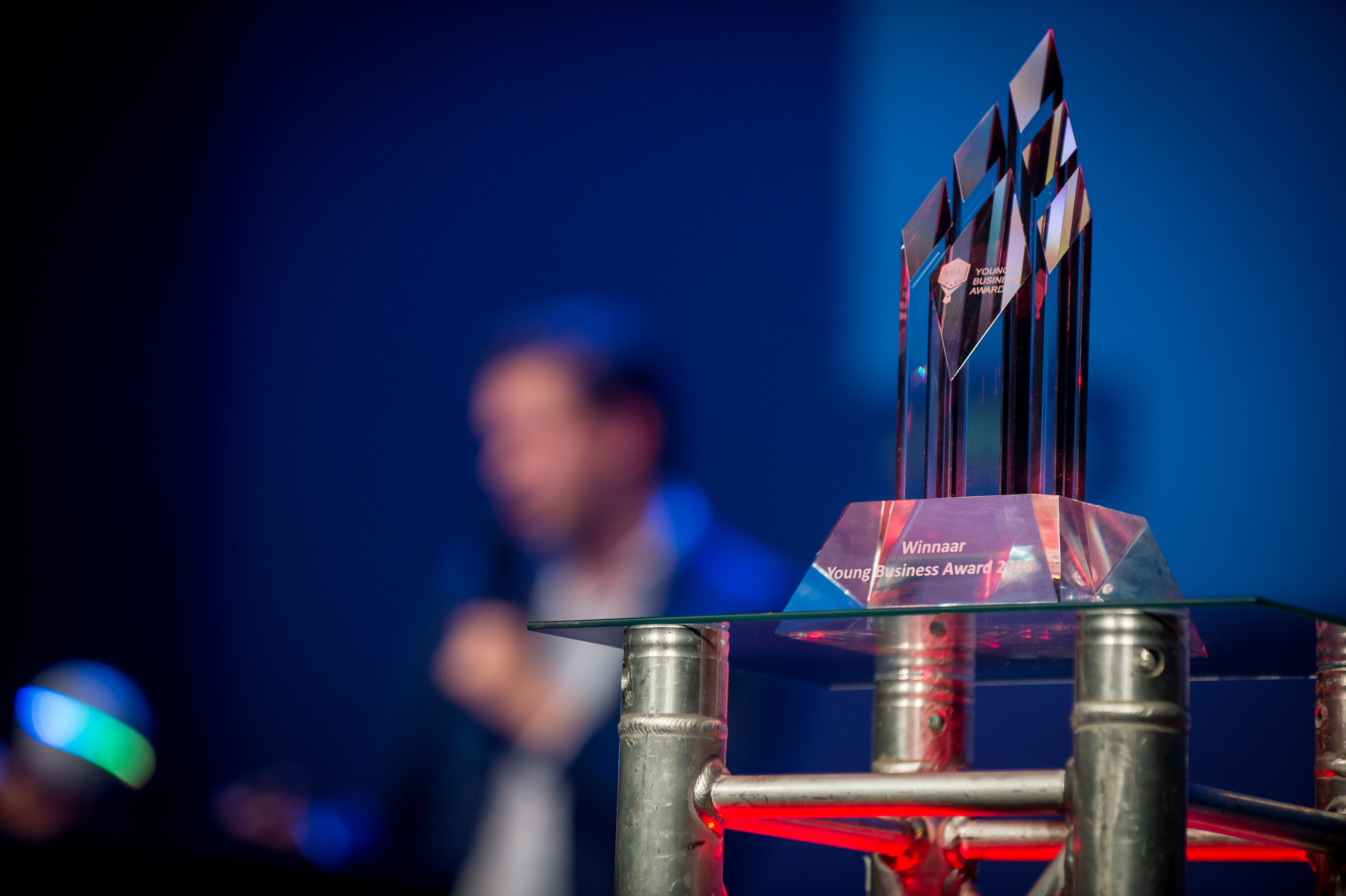 Koninklijk bezoek bij finale Young Business Award 2017