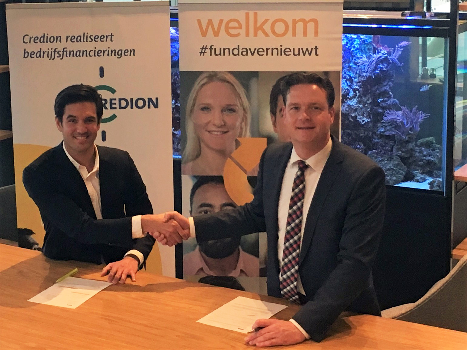 Zakelijk kredietadviseur Credion en funda gaan samenwerken