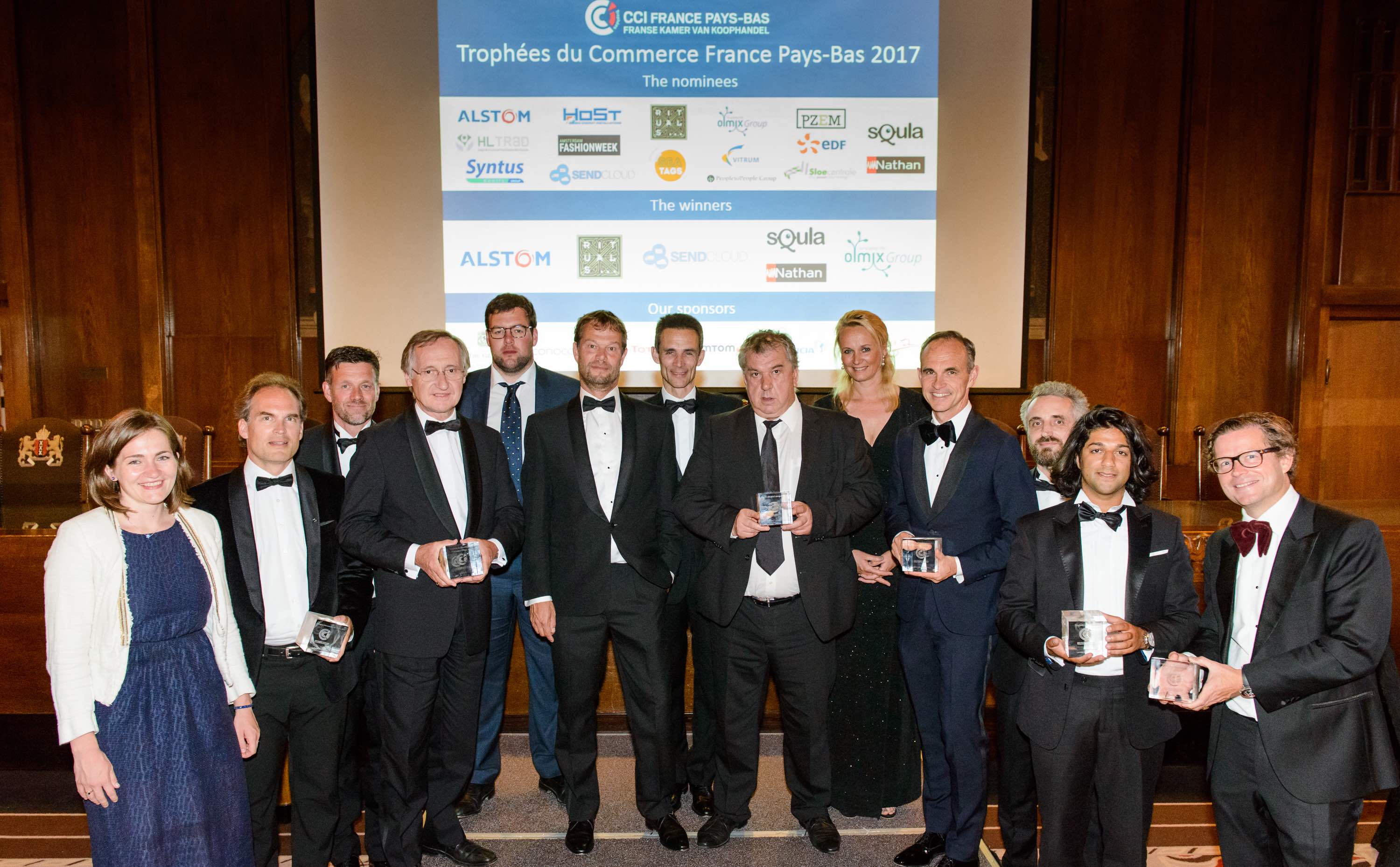 Dit zijn de winnaars van de Business Awards van de Franse KvK