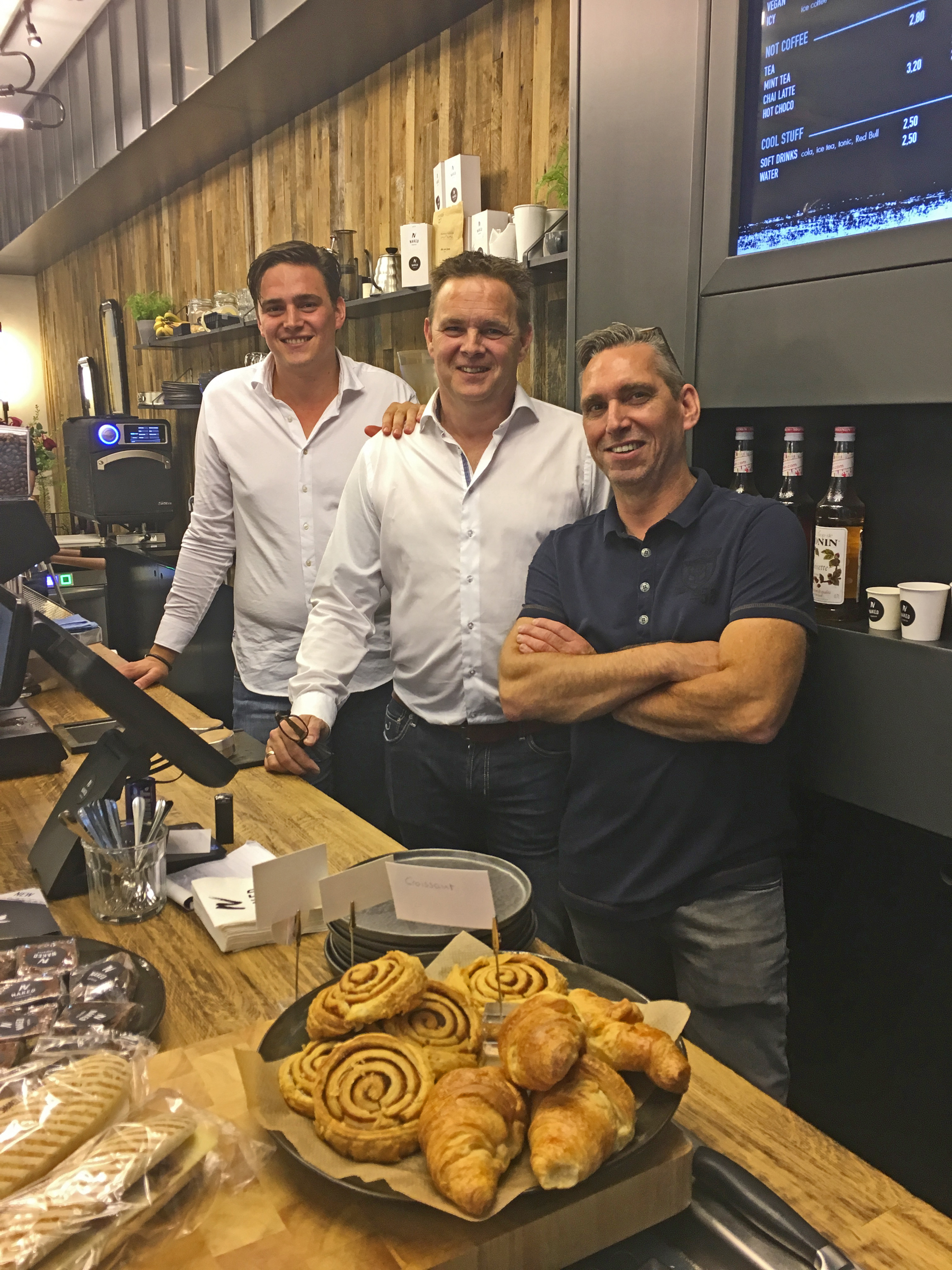Naked Espresso van start in Amsterdam