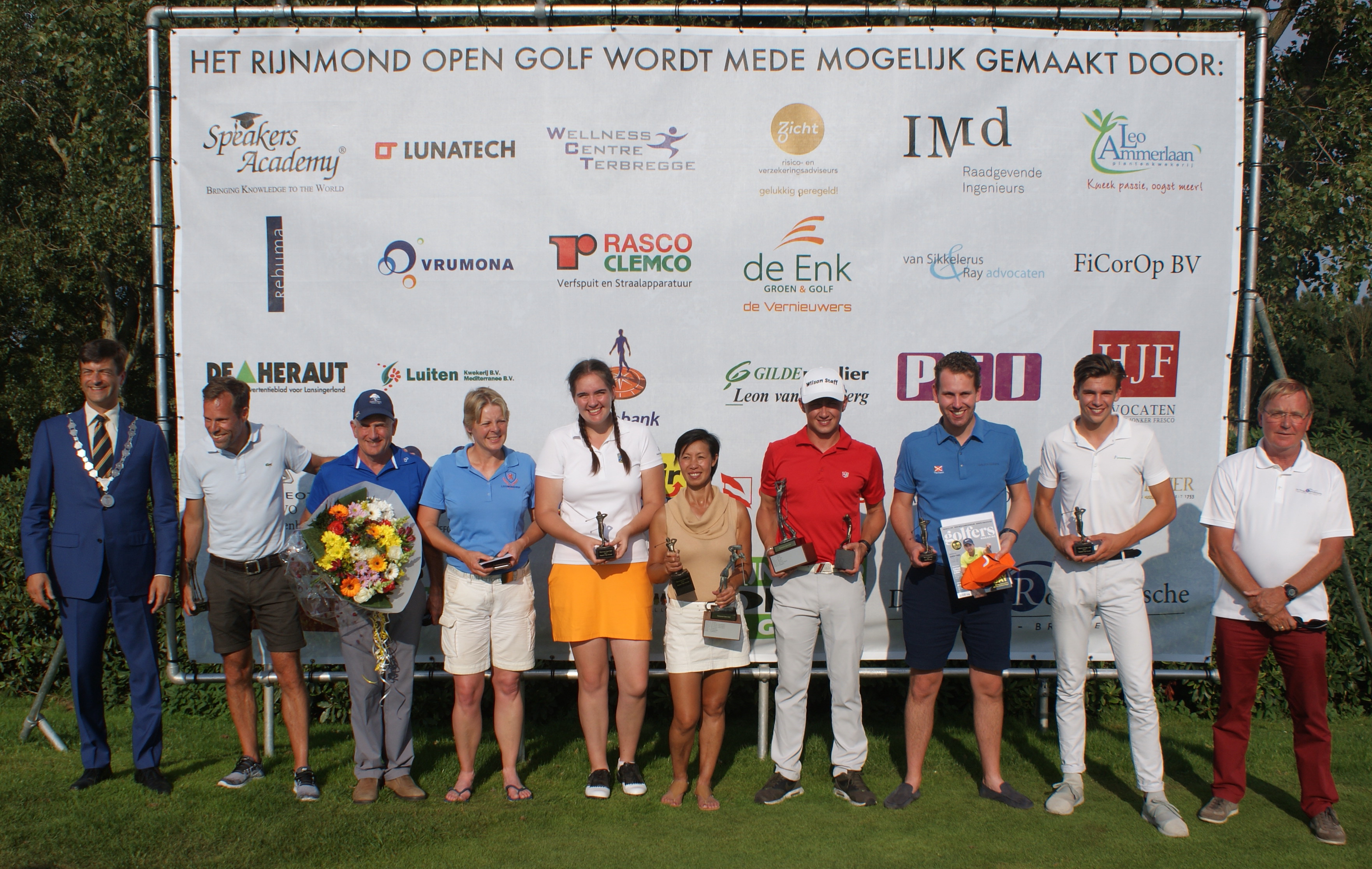 Rijnmond Open Golf opnieuw een groot succes
