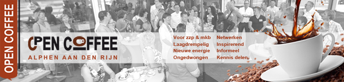 Ondernemersnetwerk Open Coffee Alphen op 18 augustus bij Kinderboerderij Zegersloot