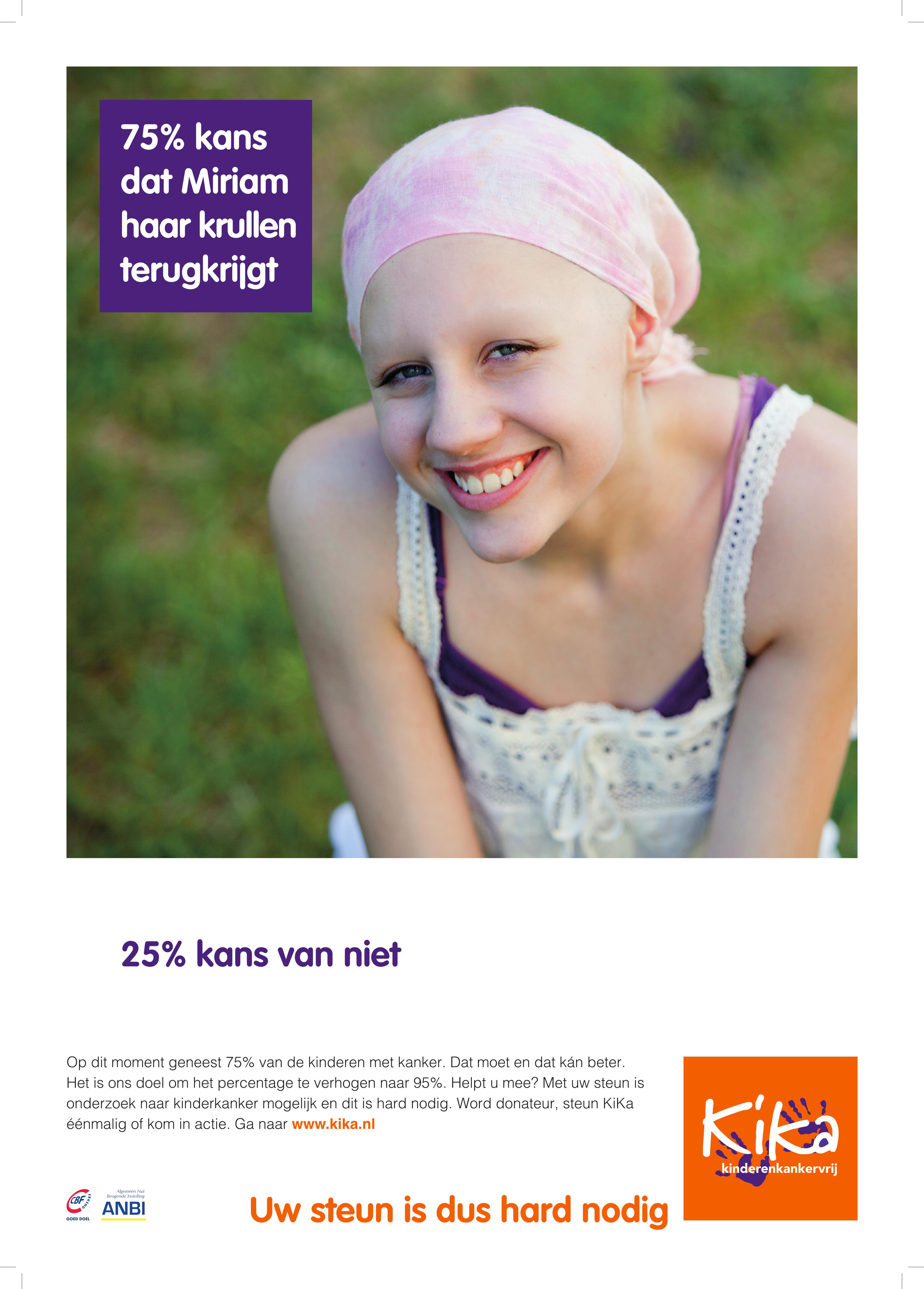 Kappersstudenten knippen voor KiKa