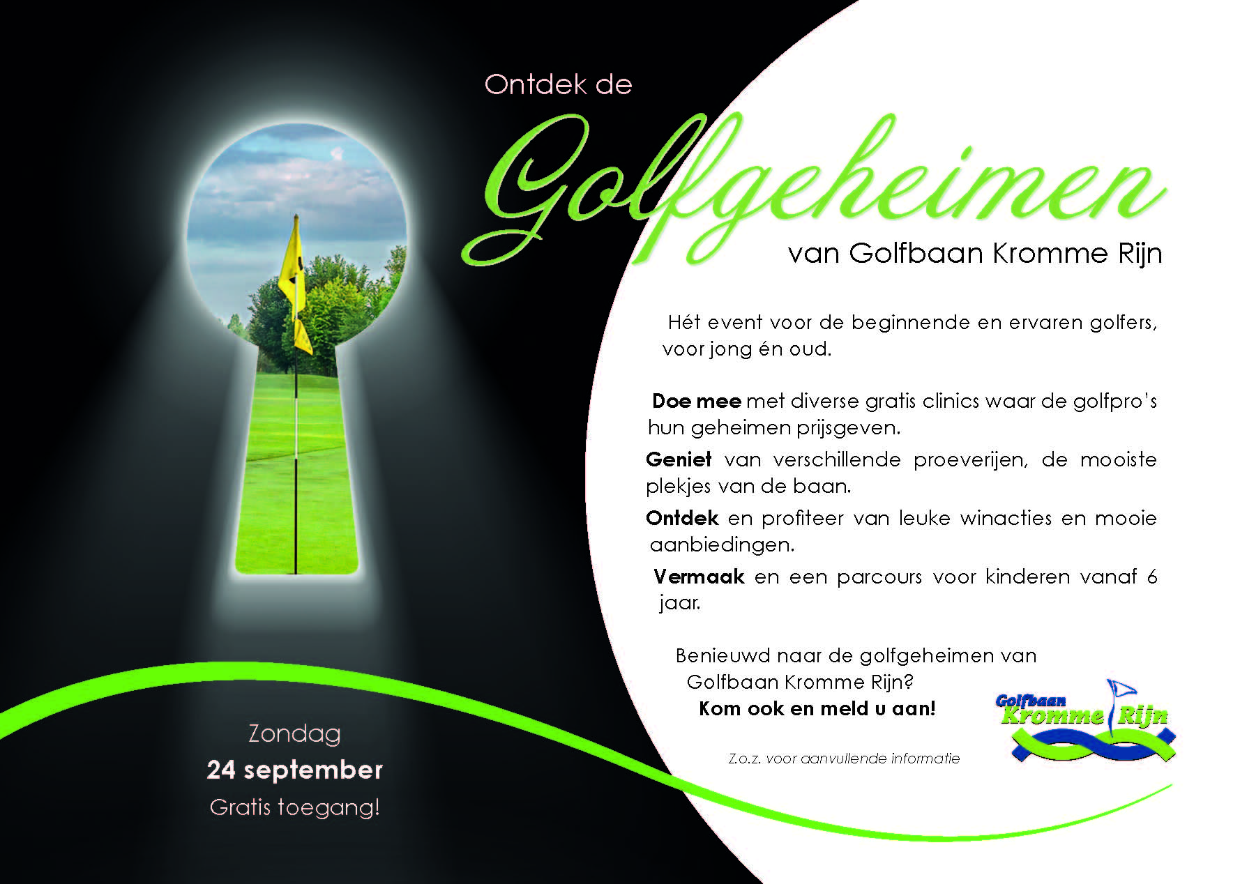 Golfbaan Kromme Rijn presenteert ‘Golfgeheimen’