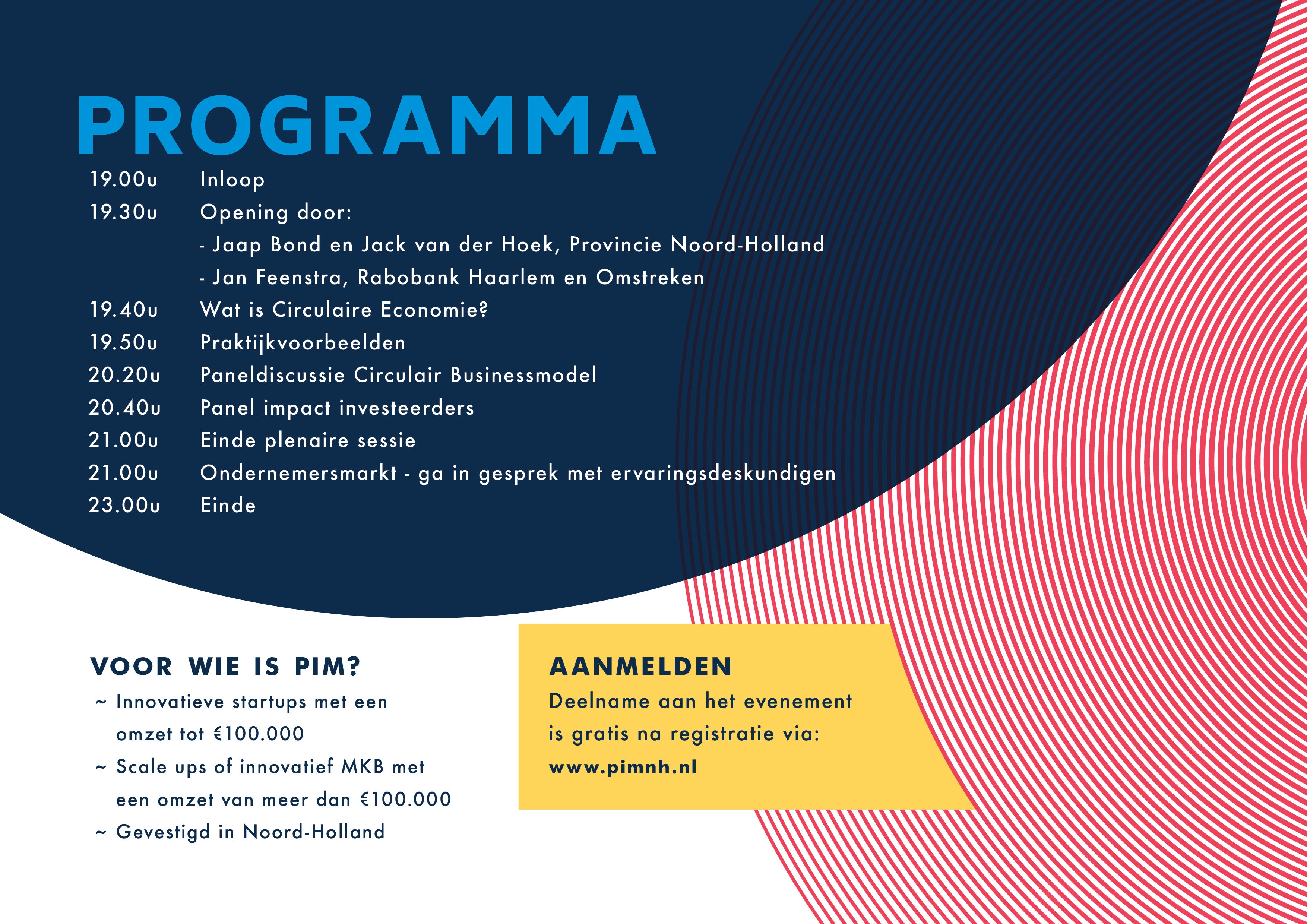 Kick-off Programma Investeringsgereed Innovatief MKB