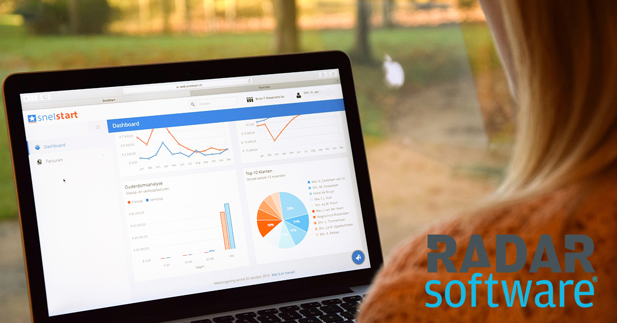 Ondernemers en accountants werken samen met SnelStart en RADAR