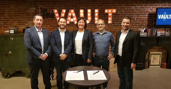 The Hague Tech tekent samenwerkingsovereenkomst met The Vault in San Francisco