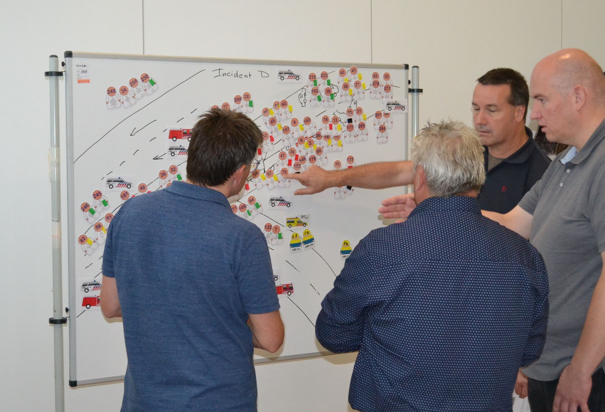 De communicatie werkt: Duitse en Nederlandse hulpverleners oefenen samen