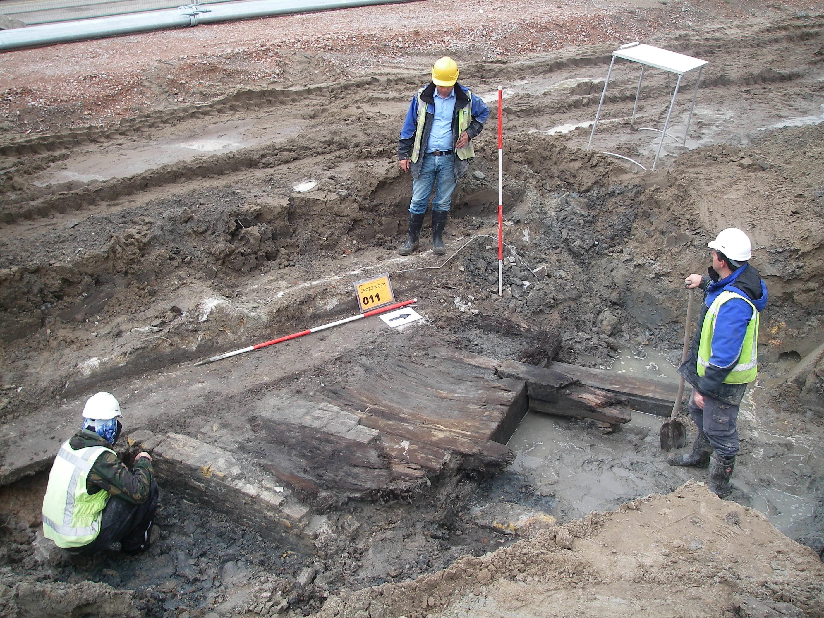 Bezoek een archeologische opgraving in Delft