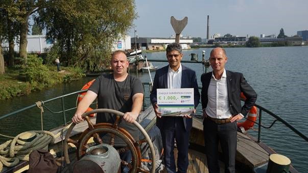 Mooie bijdrage uit fonds aan Stichting Varen met Zeilschip De Tukker