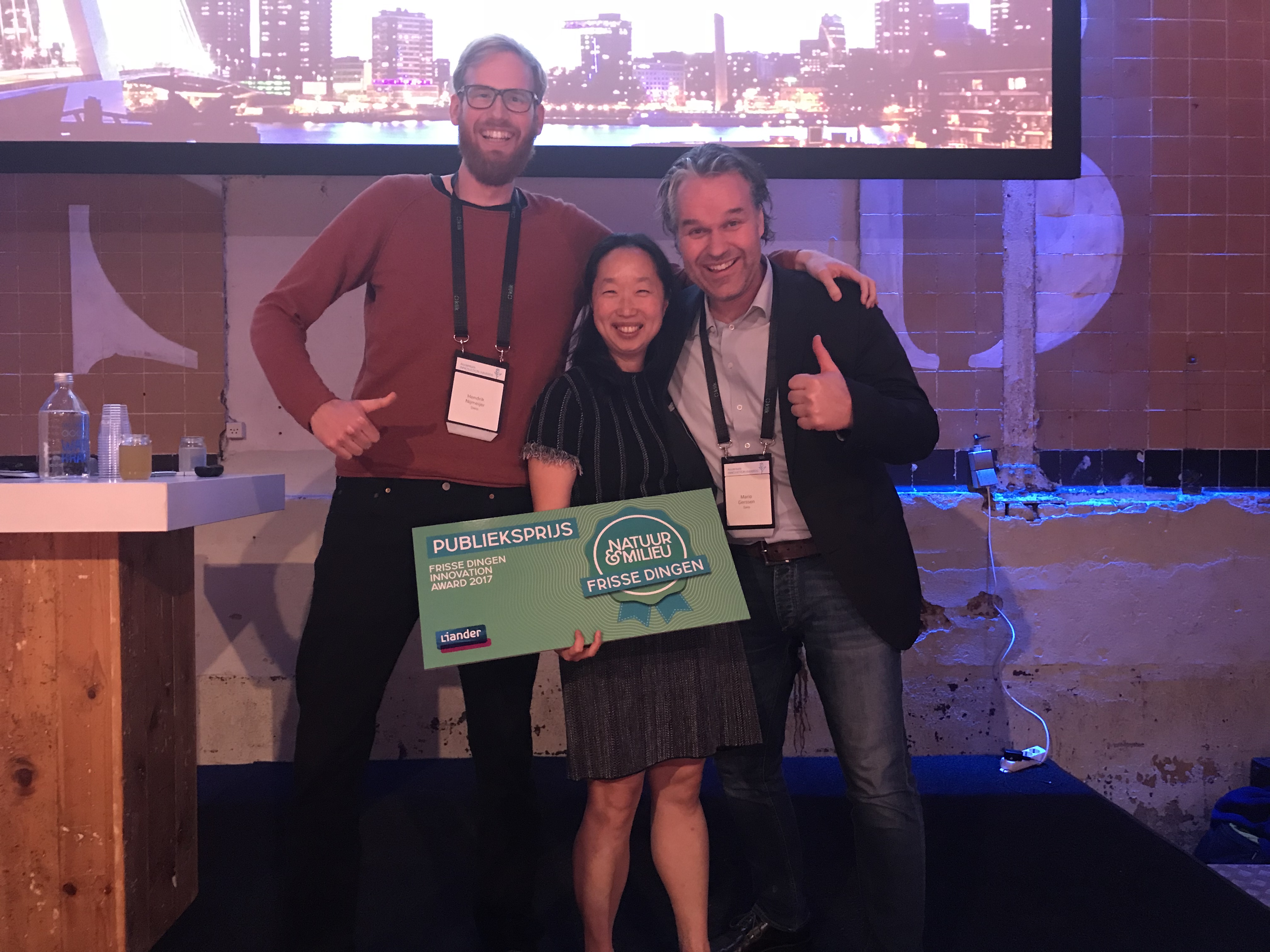 SWIS wint de Frisse Dingen Innovation Award 2017