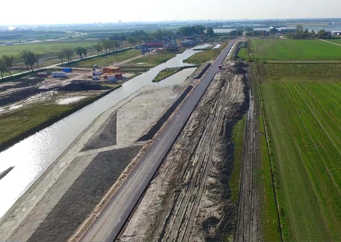 Glasparel Zuidplaspolder open voor bestemmingsverkeer