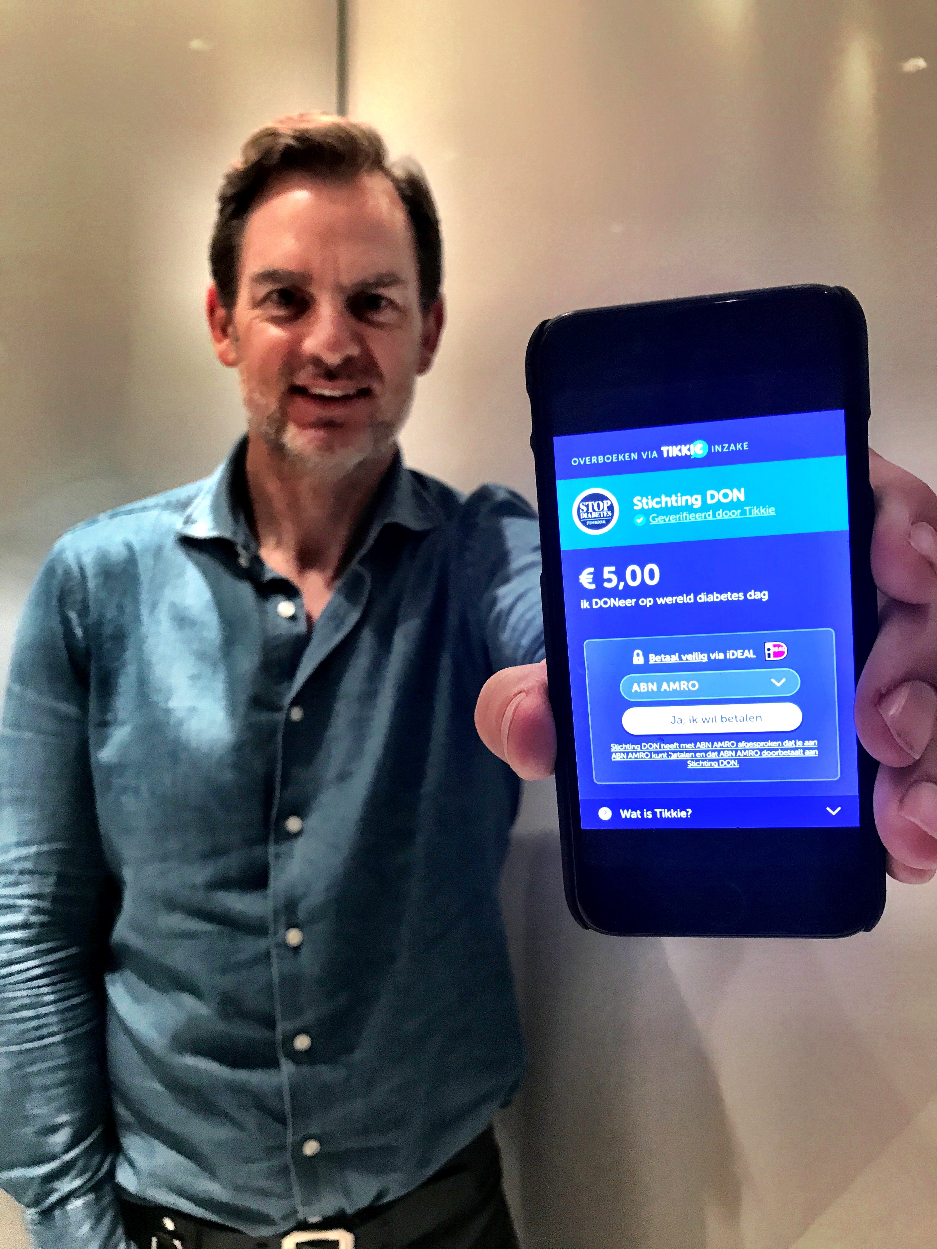 Stichting DON zet Tikkie in om te DONeren