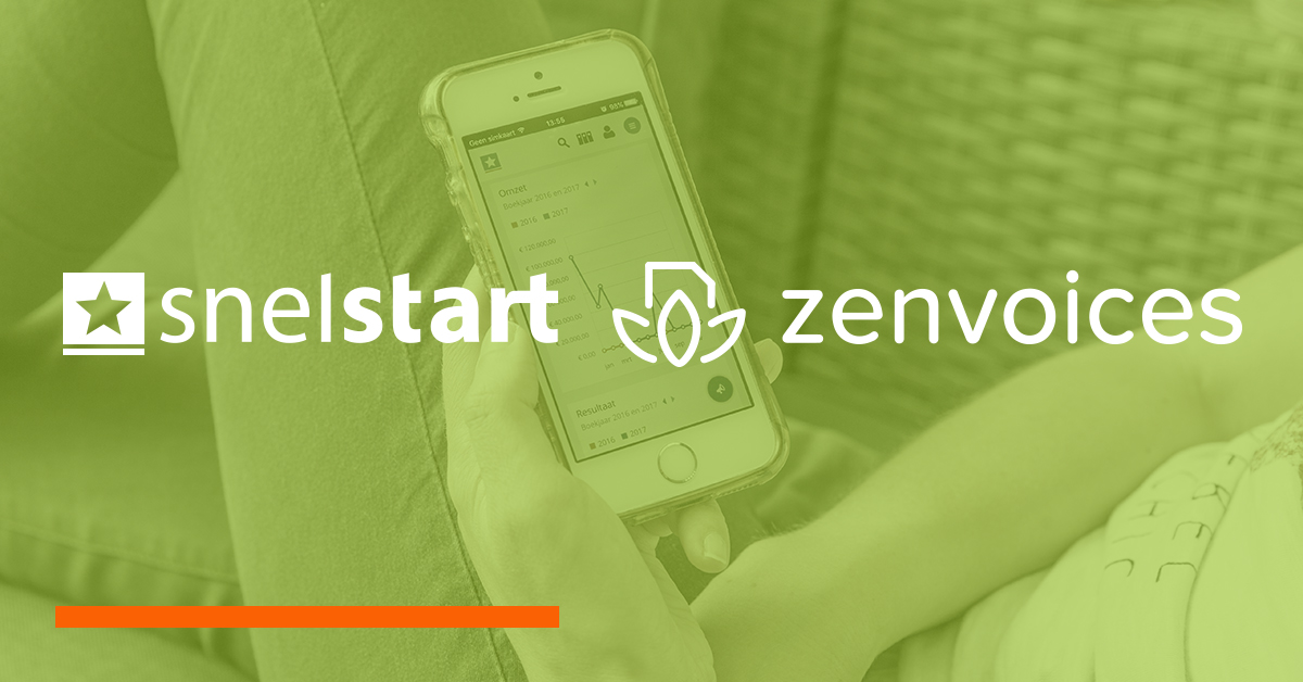 Zenvoices werkt samen met SnelStart