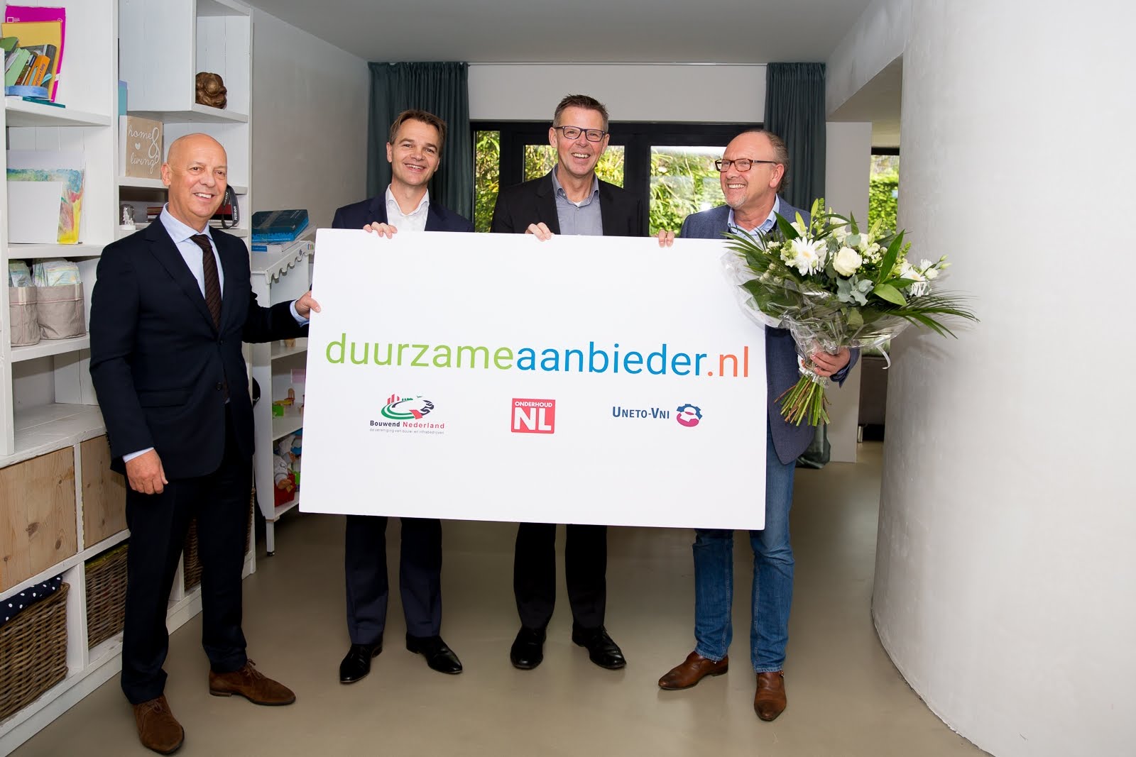 Eerste Duurzame Aanbieder label uitgereikt