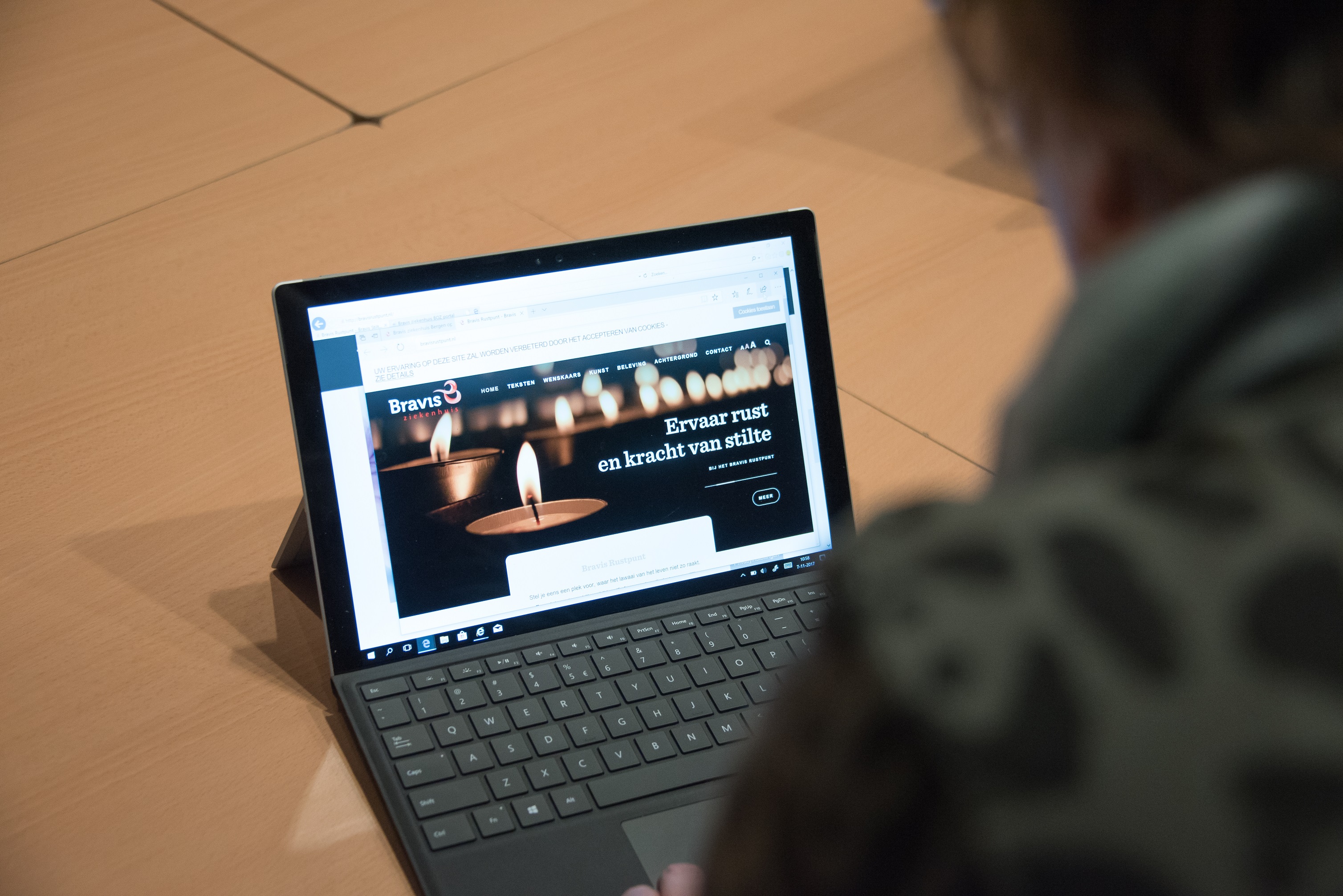 Bravis ziekenhuis opent eerste digitale rustpunt in ziekenhuis