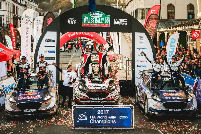 Drie wereldtitels voor M-Sport Ford en Reiger Suspension