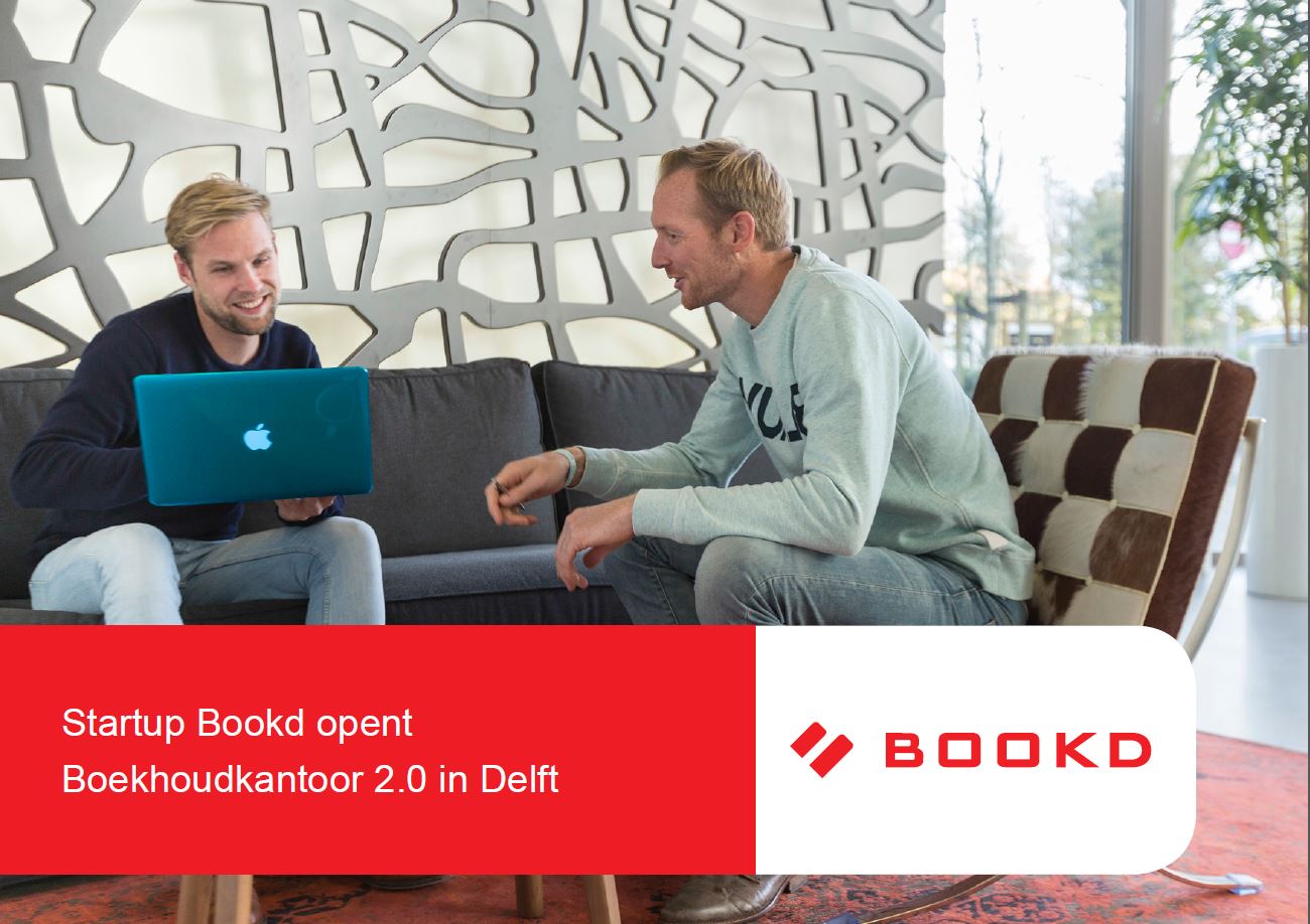 Start-up Bookd opent boekhoudkantoor 2.0 in Delft