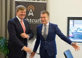 Hoog bezoek bij digital specialist Snakeware