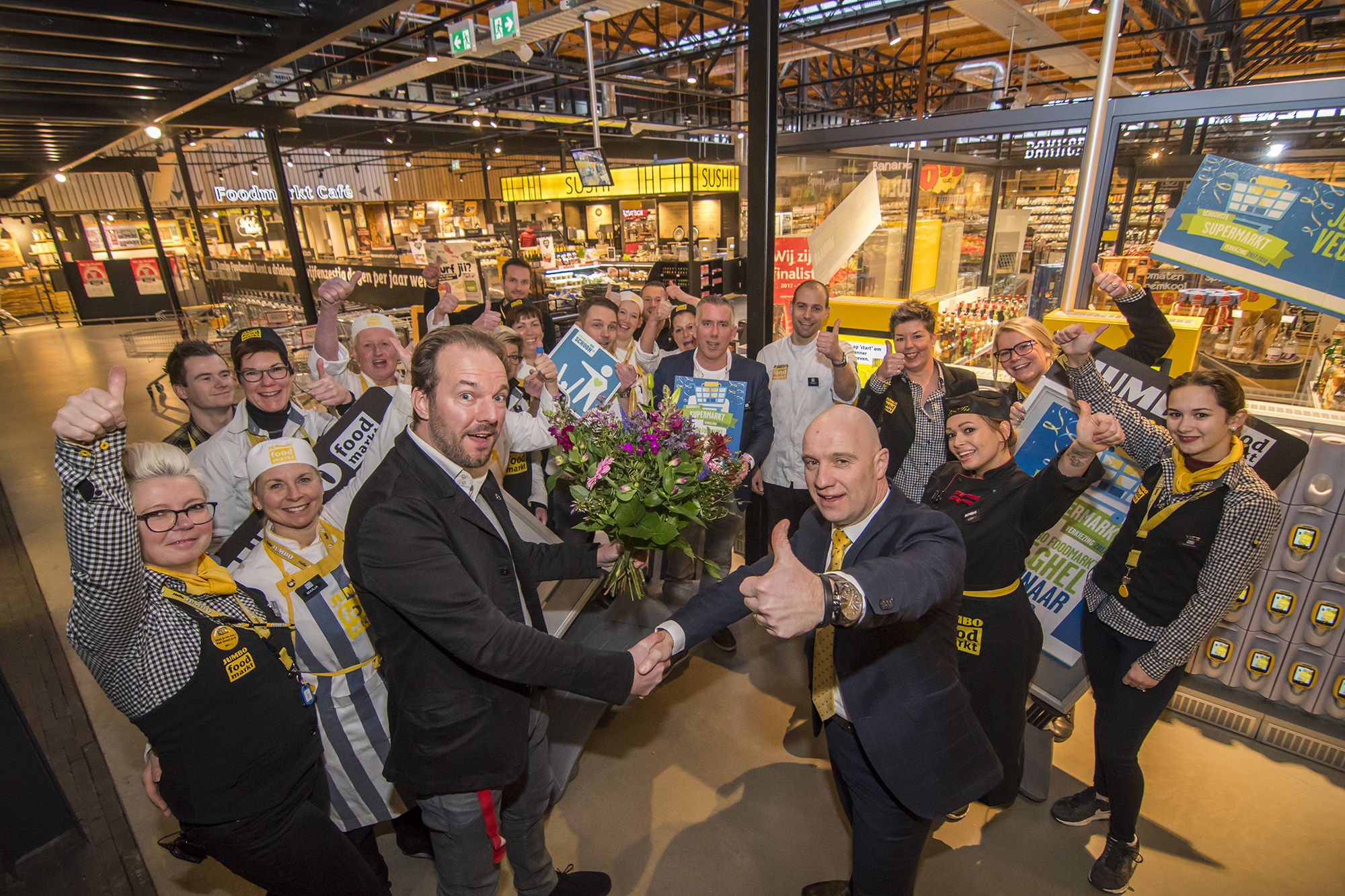 Jumbo Foodmarkt Veghel is ‘Schoonste Supermarkt'