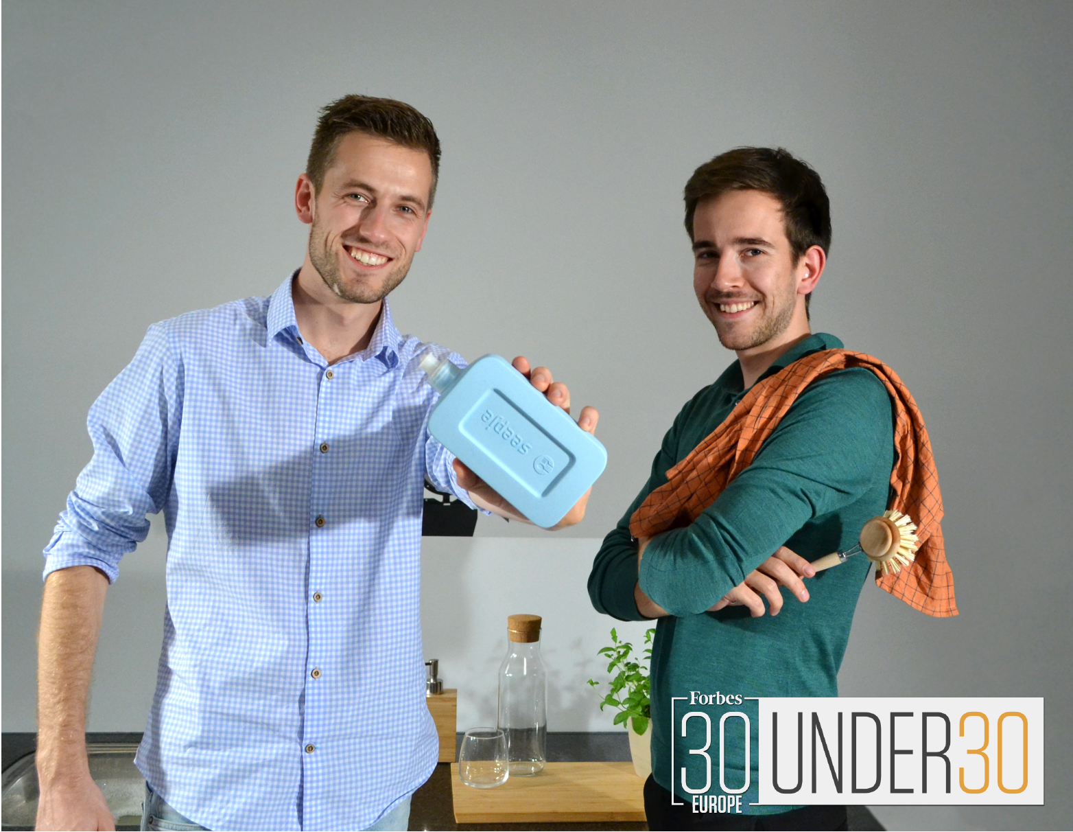 Oprichters van Seepje in Forbes under-30 lijst