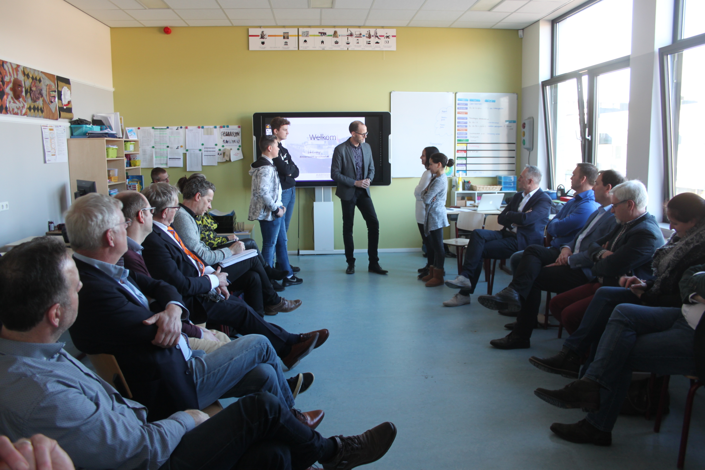 Actie voor de binnenvaart en het onderwijs
