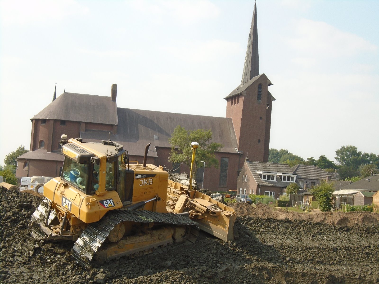 Vanaf de grond opgezet