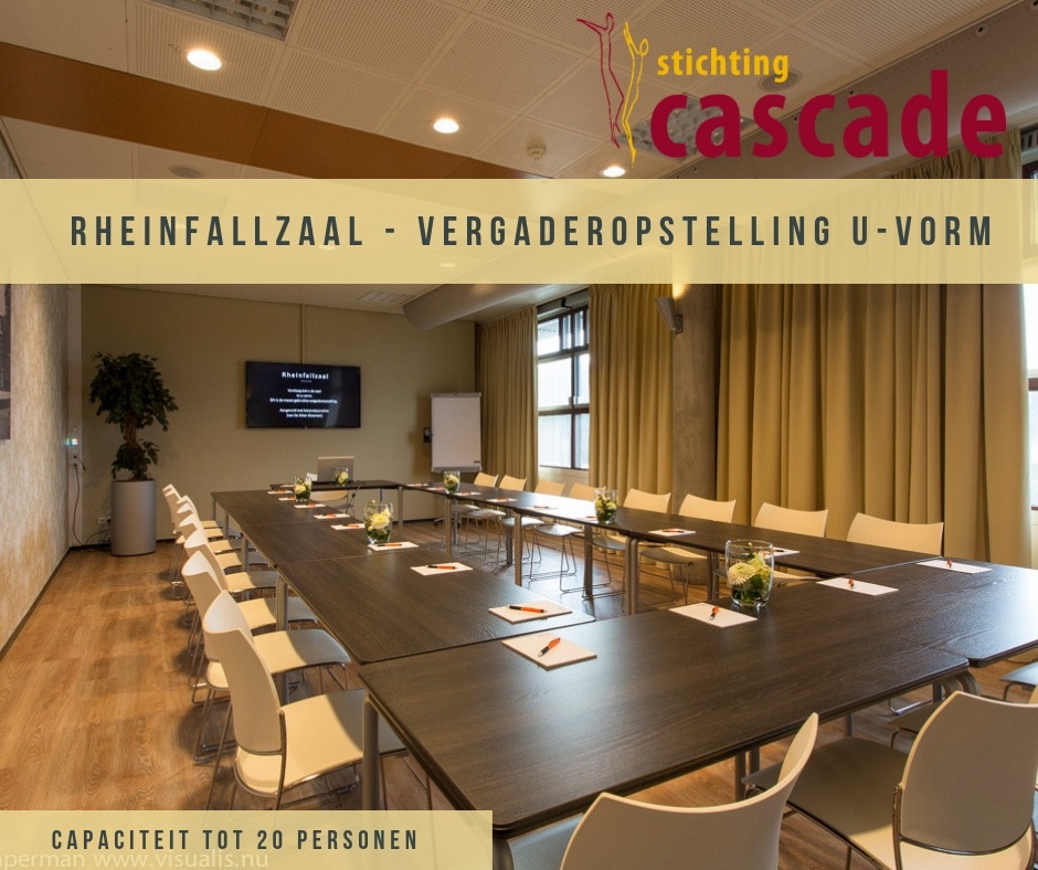 Meeting, workshop of werkoverleg?  Cascade biedt u kleinschalige zaalhuur op een unieke locatie
