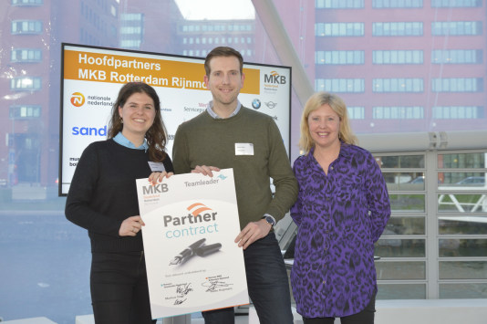 MKB Rotterdam Rijnmond sluit partnerovereenkomst met Teamleader