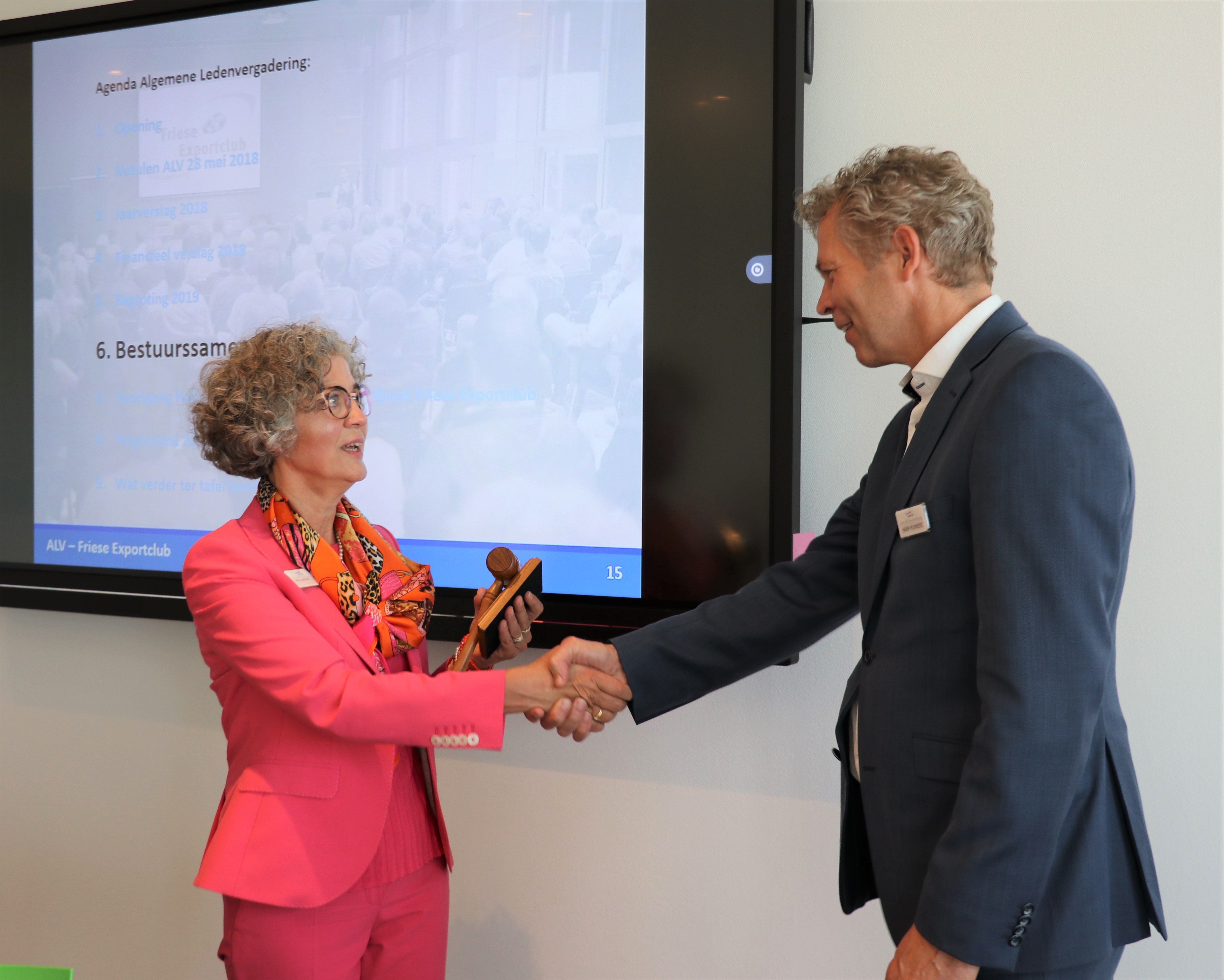 Voorzitterswisseling bij Friese Exportclub
