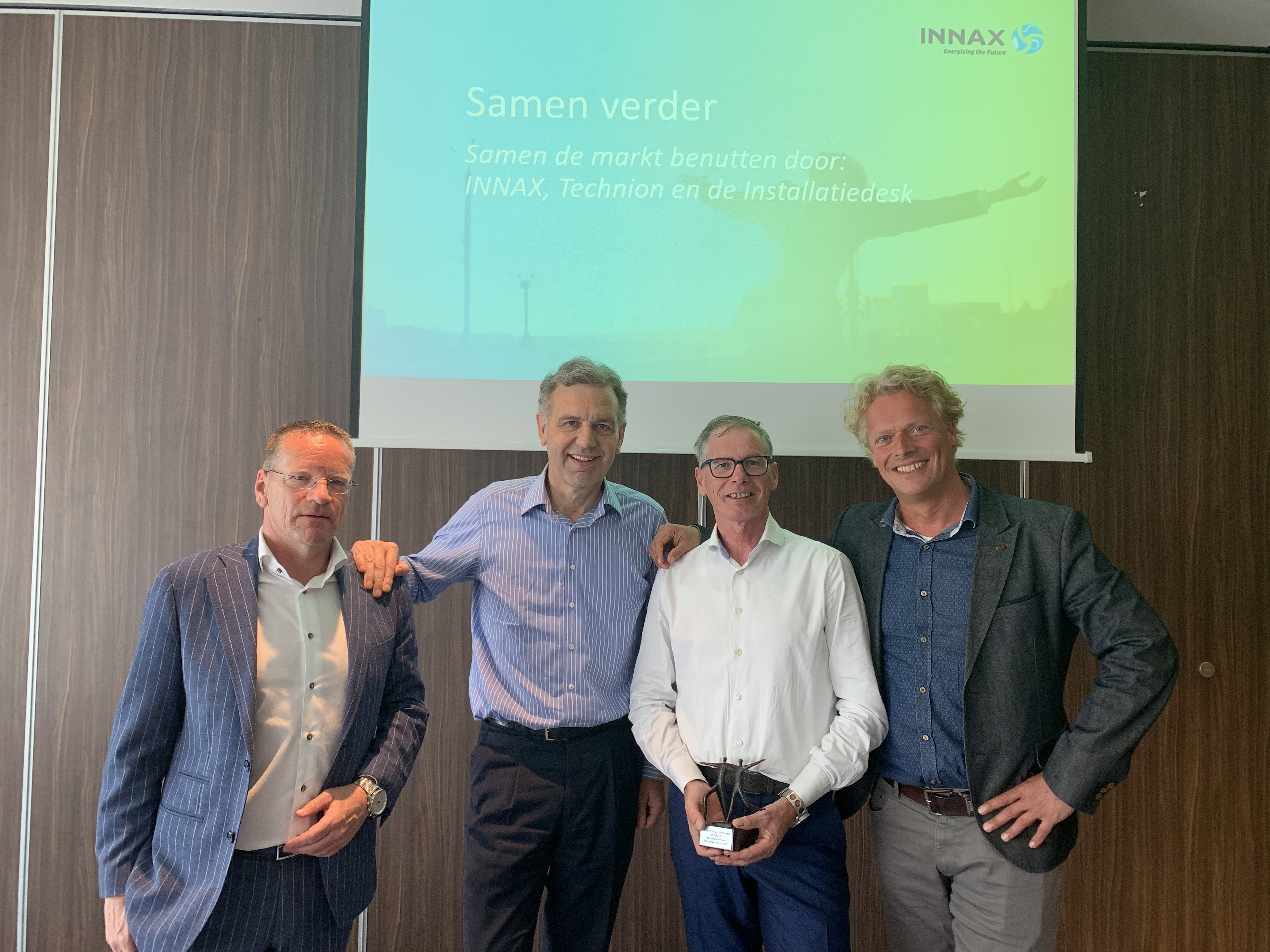 Gebouwverduurzamer INNAX, Technion en De Installatiedesk bundelen krachten