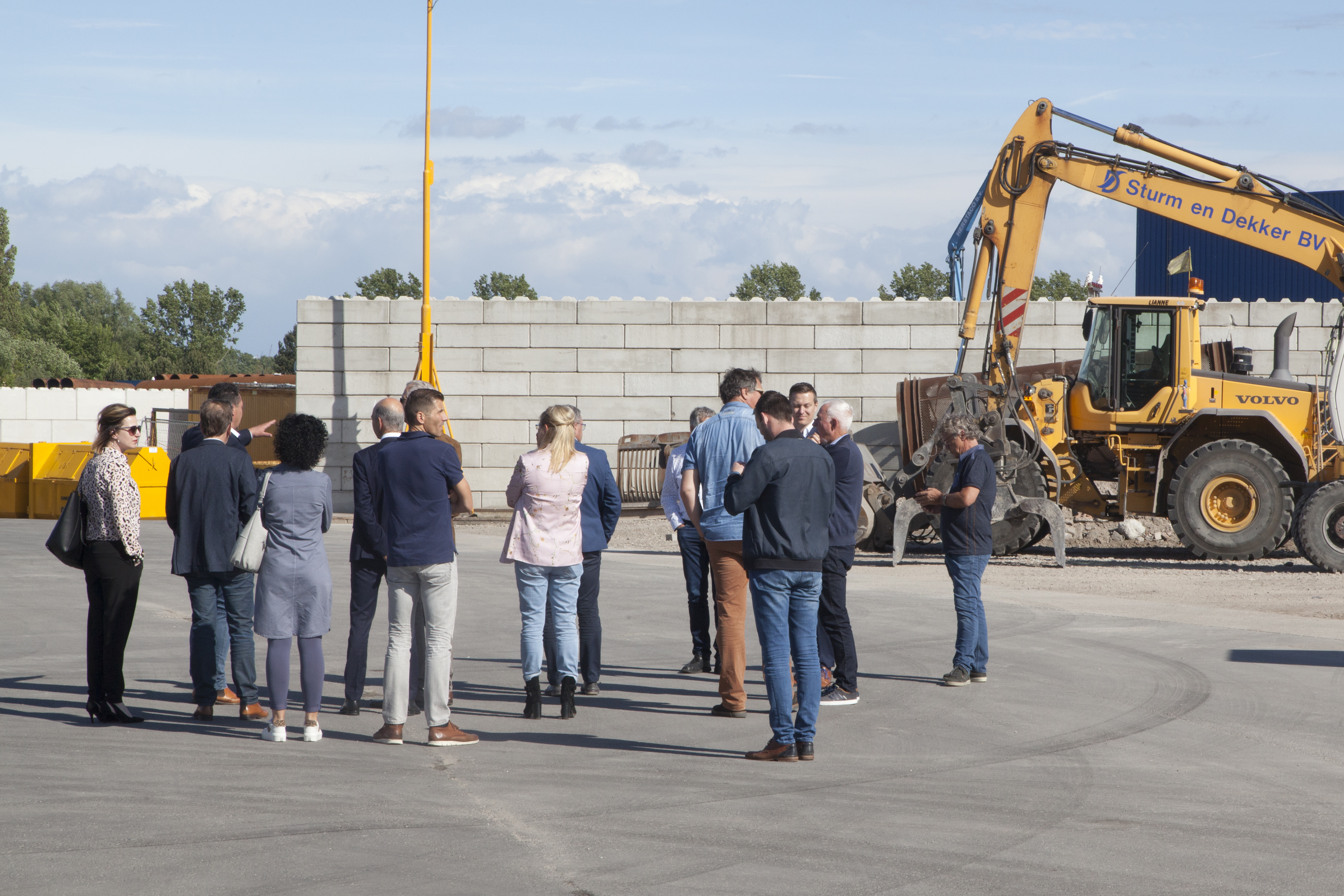Duurzame betonblokken uit afval
