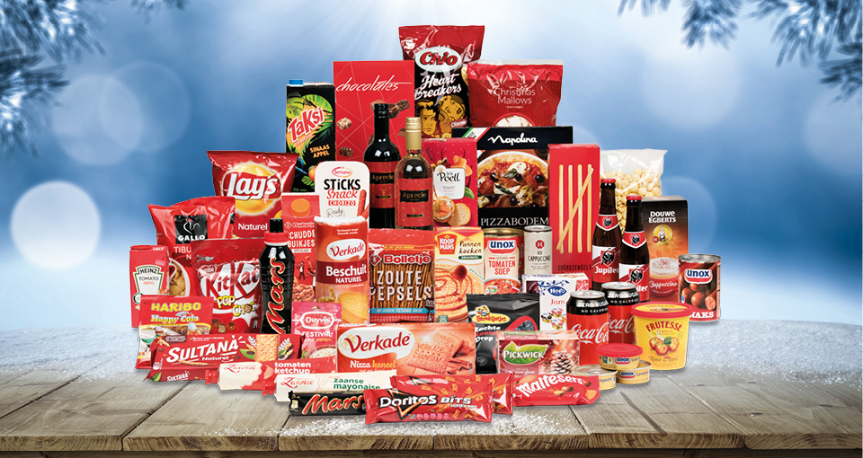 Kerstpakketten met 5% korting
