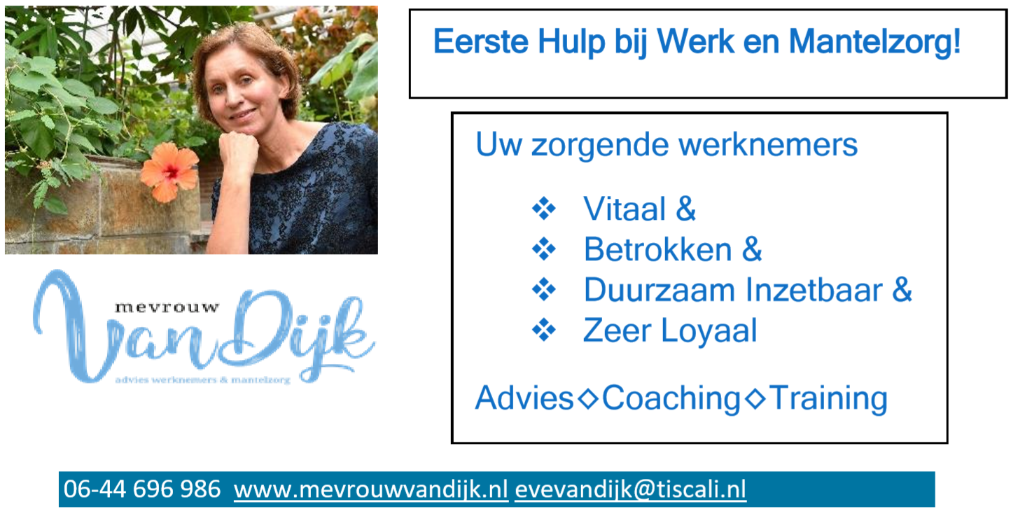 Hoe gaat u om met zorgende medewerkers?