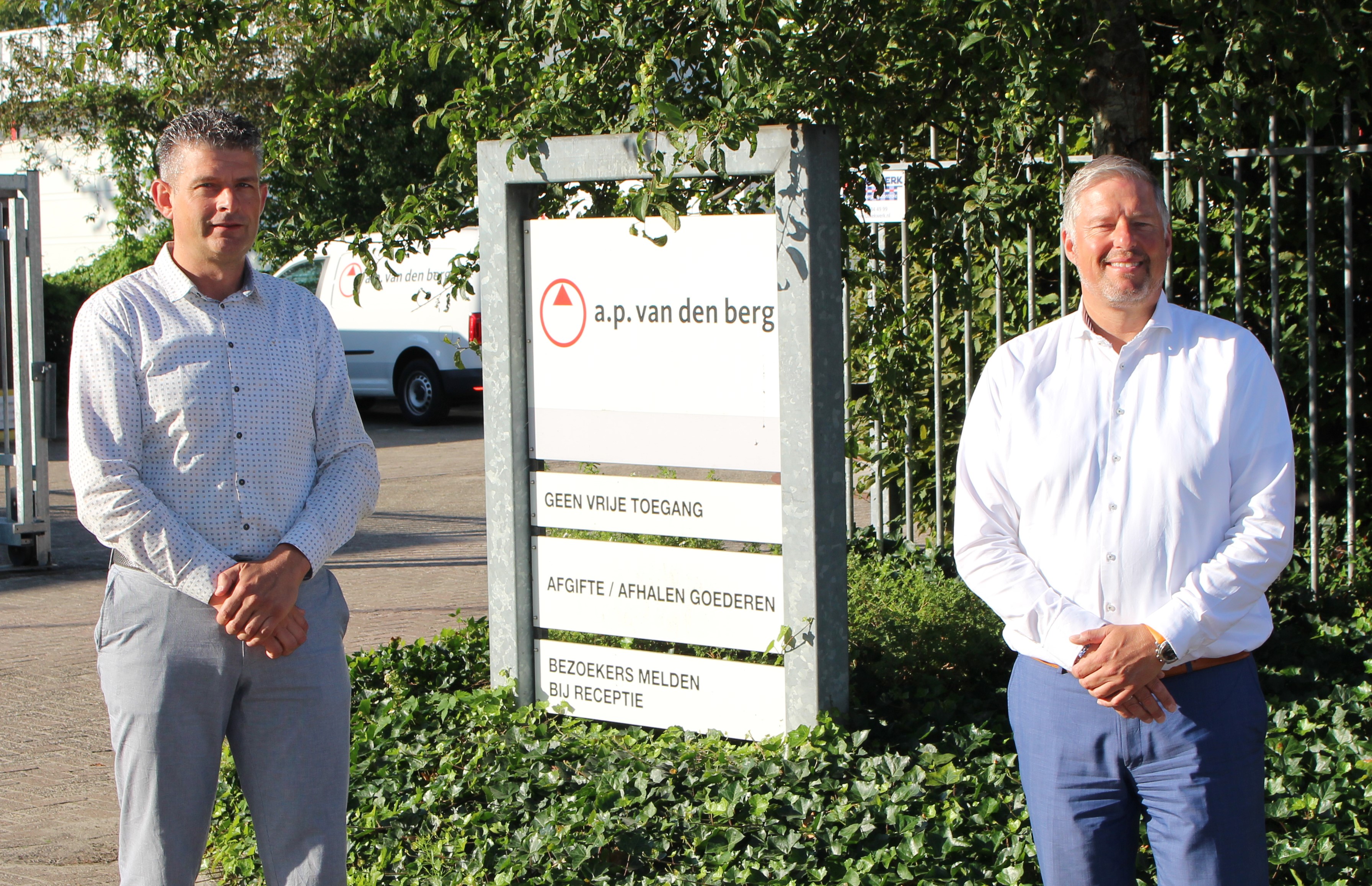 Nieuwe directie voor A.P. van den Berg