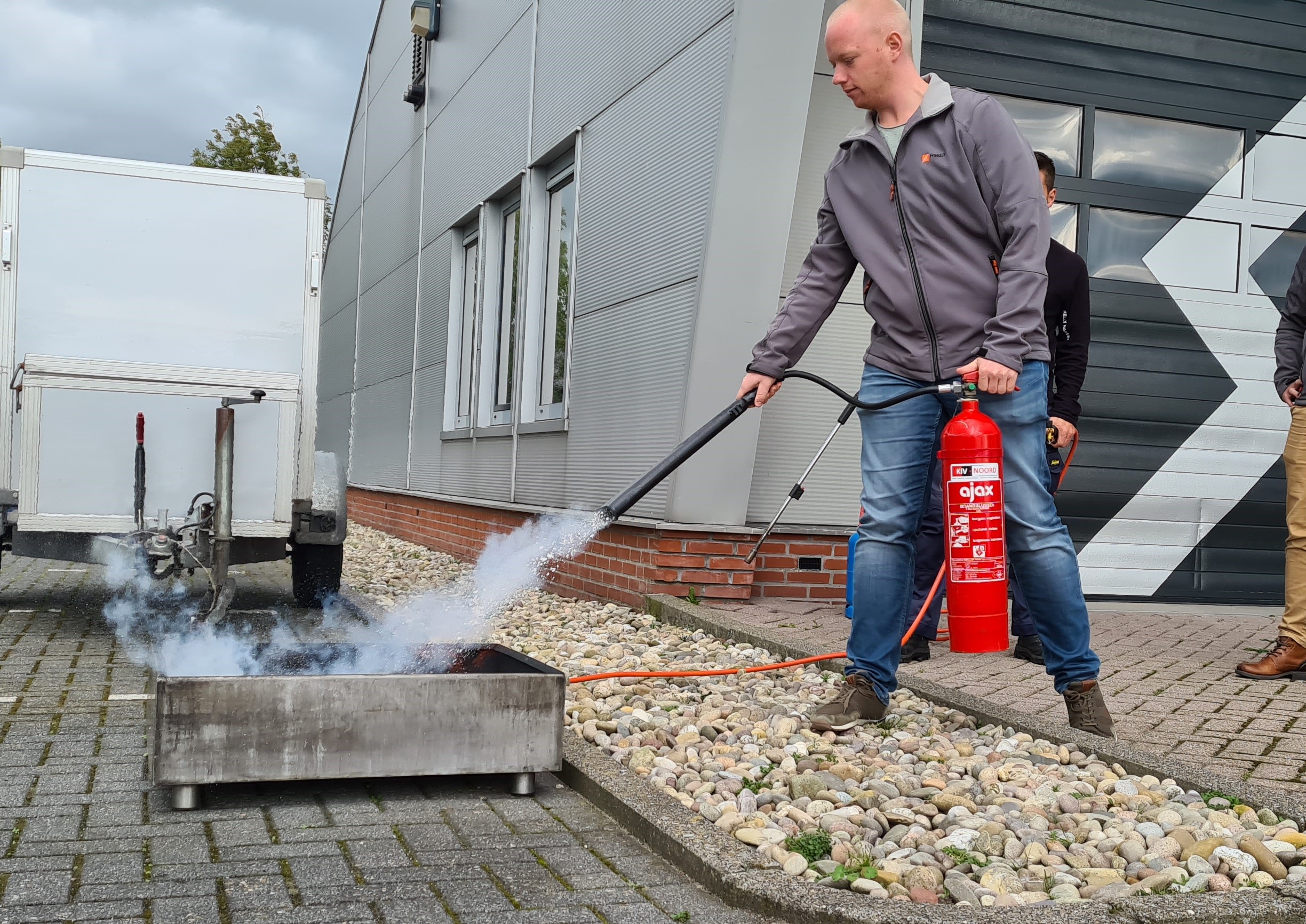 Pienter verwelkomt eerste cursisten op bedrijventerrein