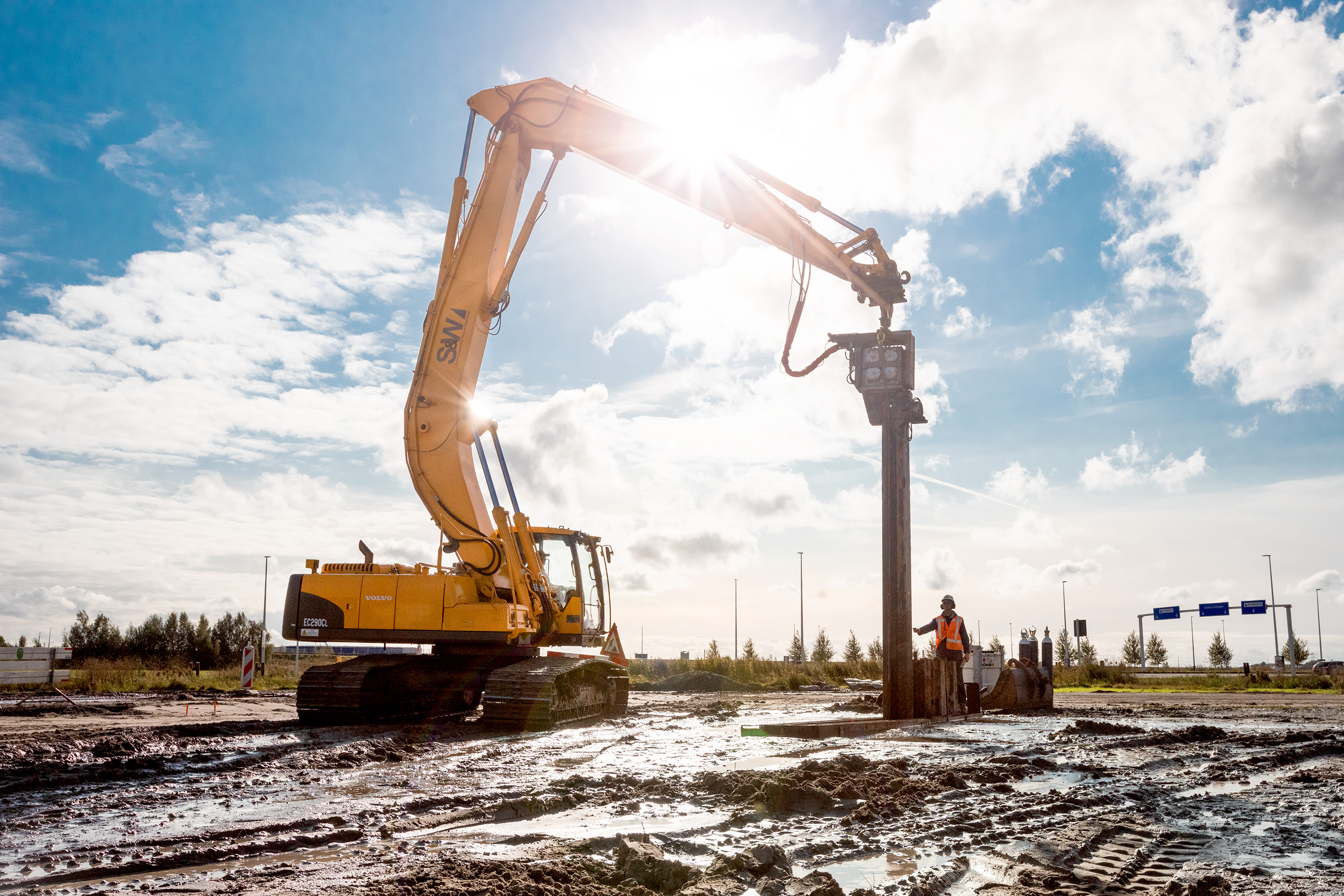 Bouw circulaire bediencentrale van start